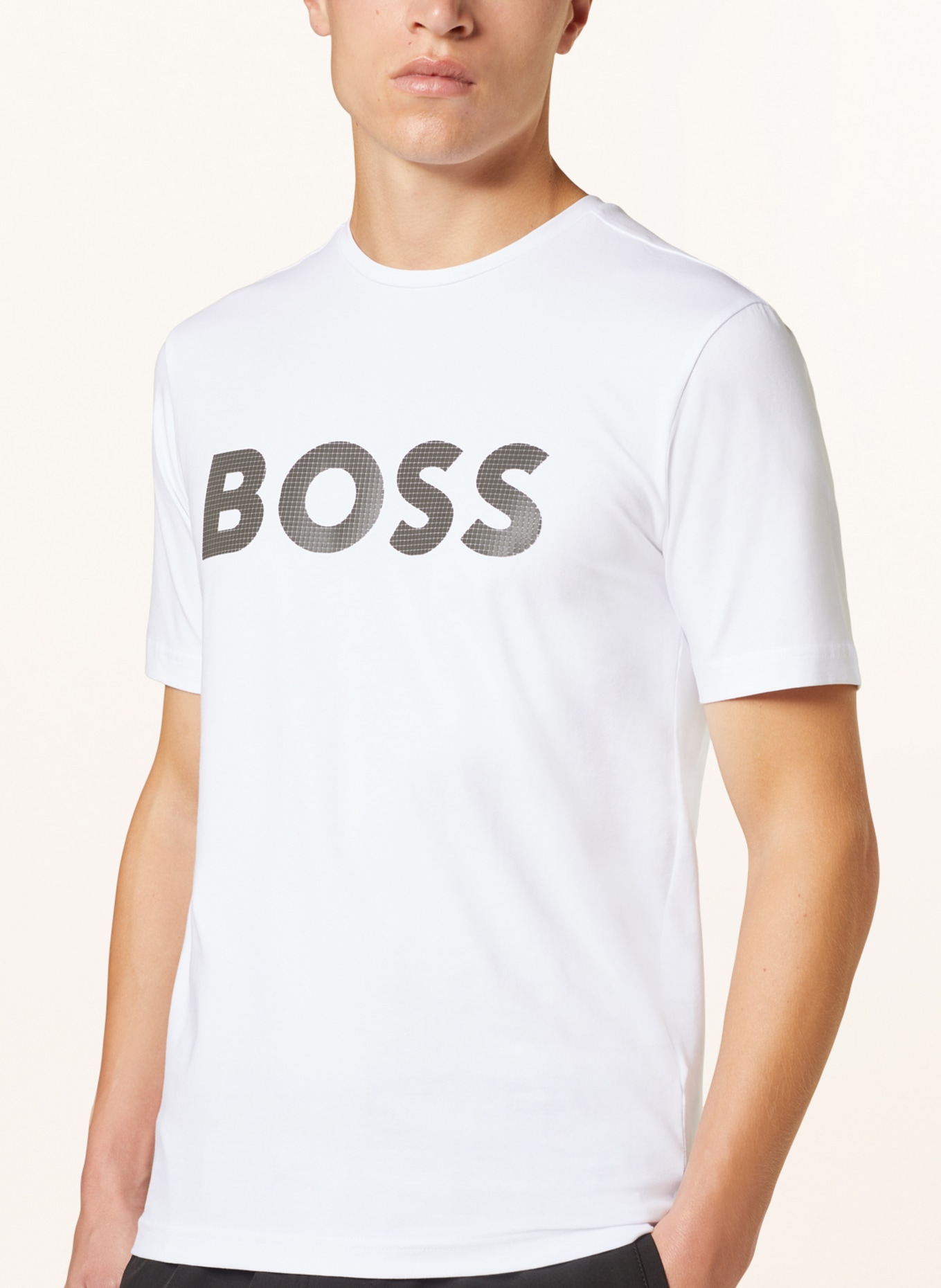 BOSS T-Shirt TEE 8, Farbe: WEISS (Bild 4)