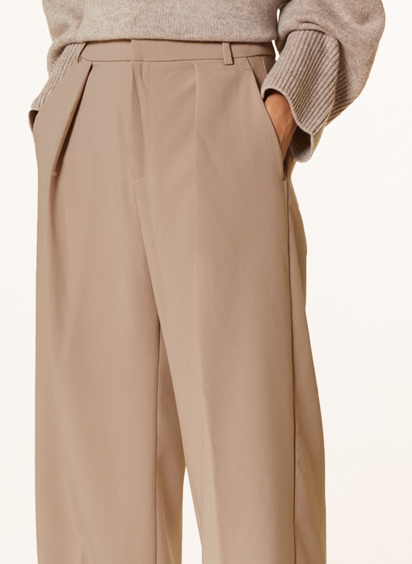 InWear Wide leg trousers WESLIAIW, Color: LIGHT GRAY (Image 5)