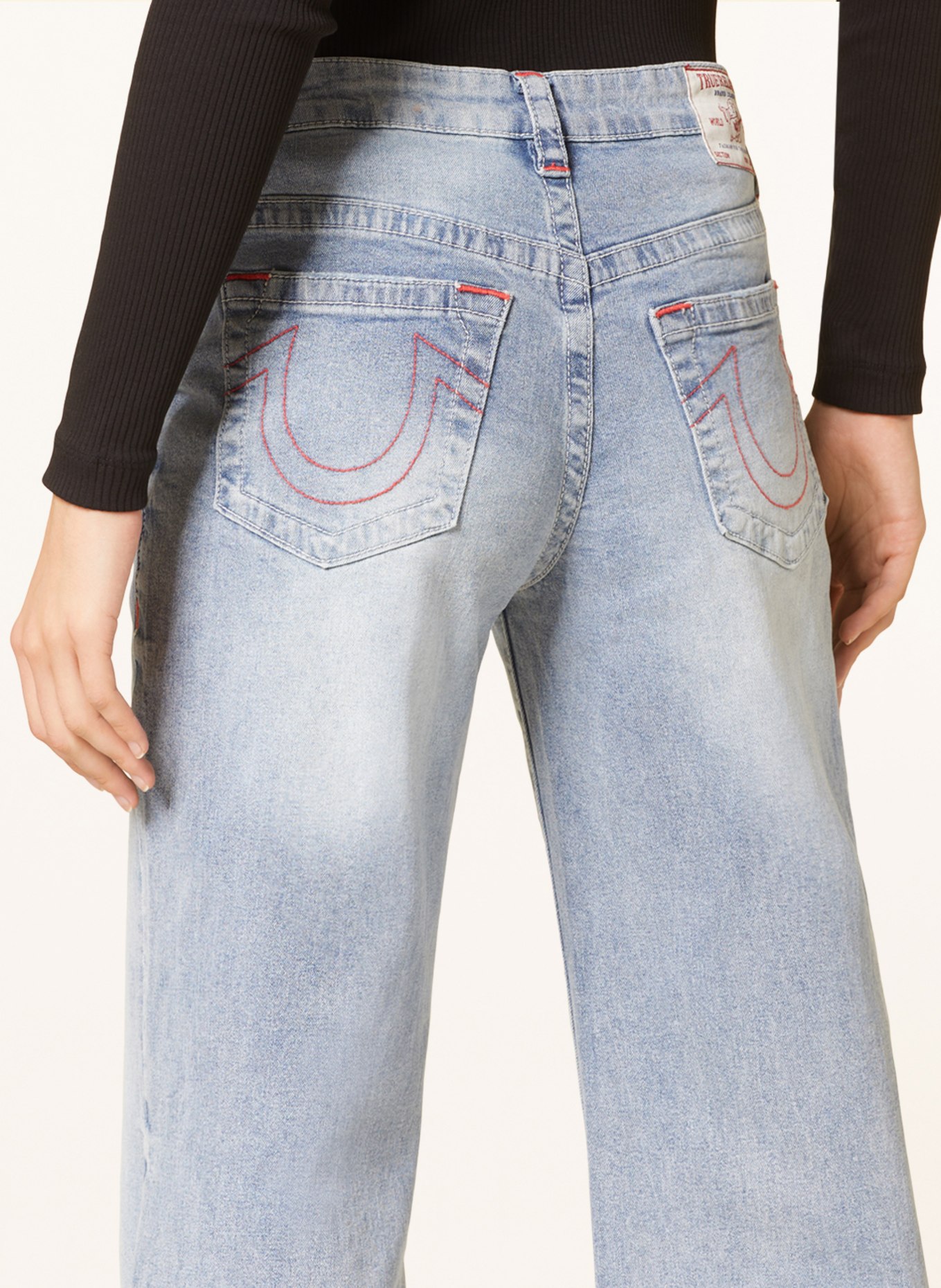 TRUE RELIGION Flared jeans BOBBY, Color: IDZM USED WASHED BLUE (Image 5)