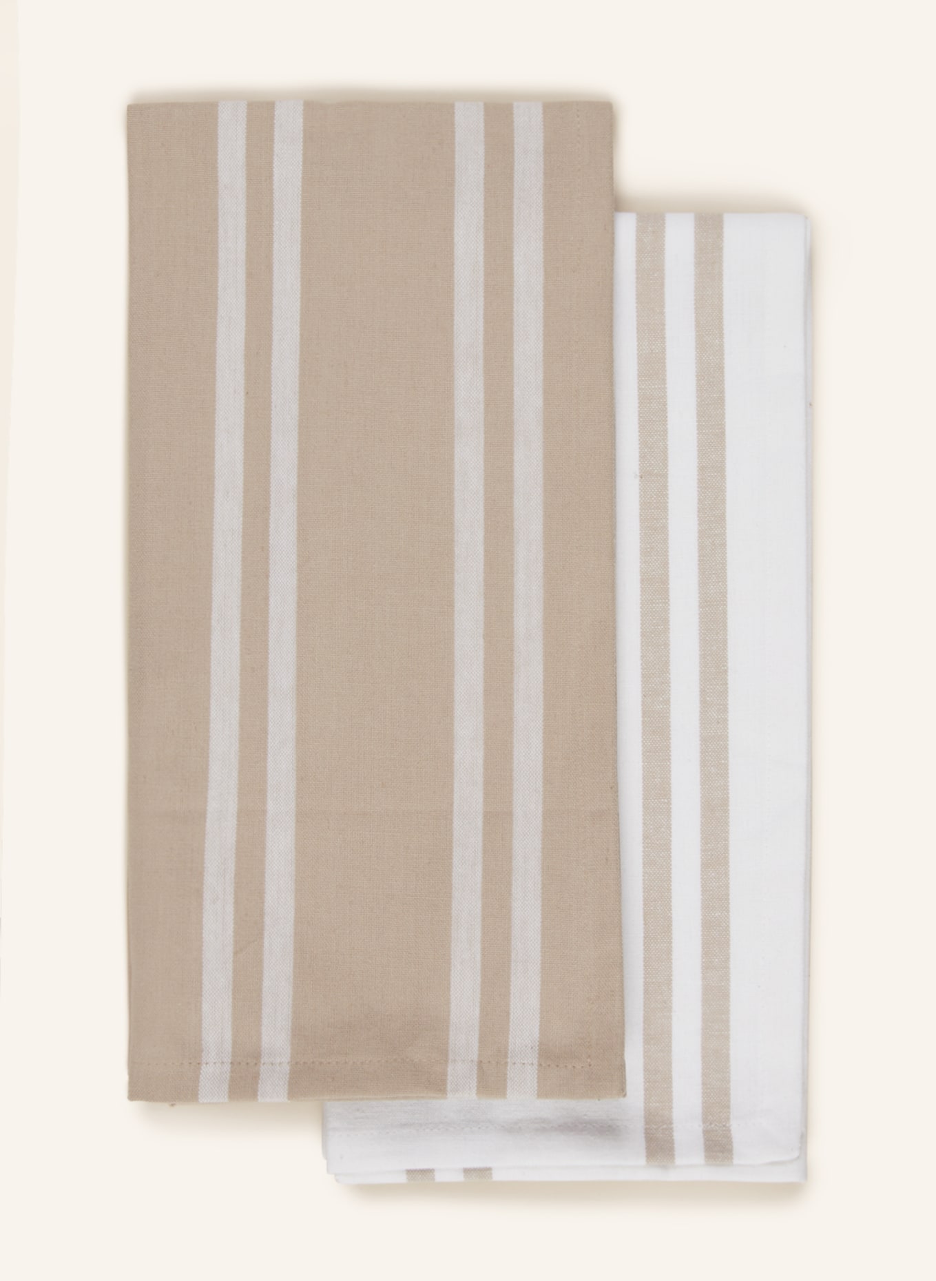 Södahl Set of 2 dish towels, Color: CREAM/ BEIGE (Image 1)