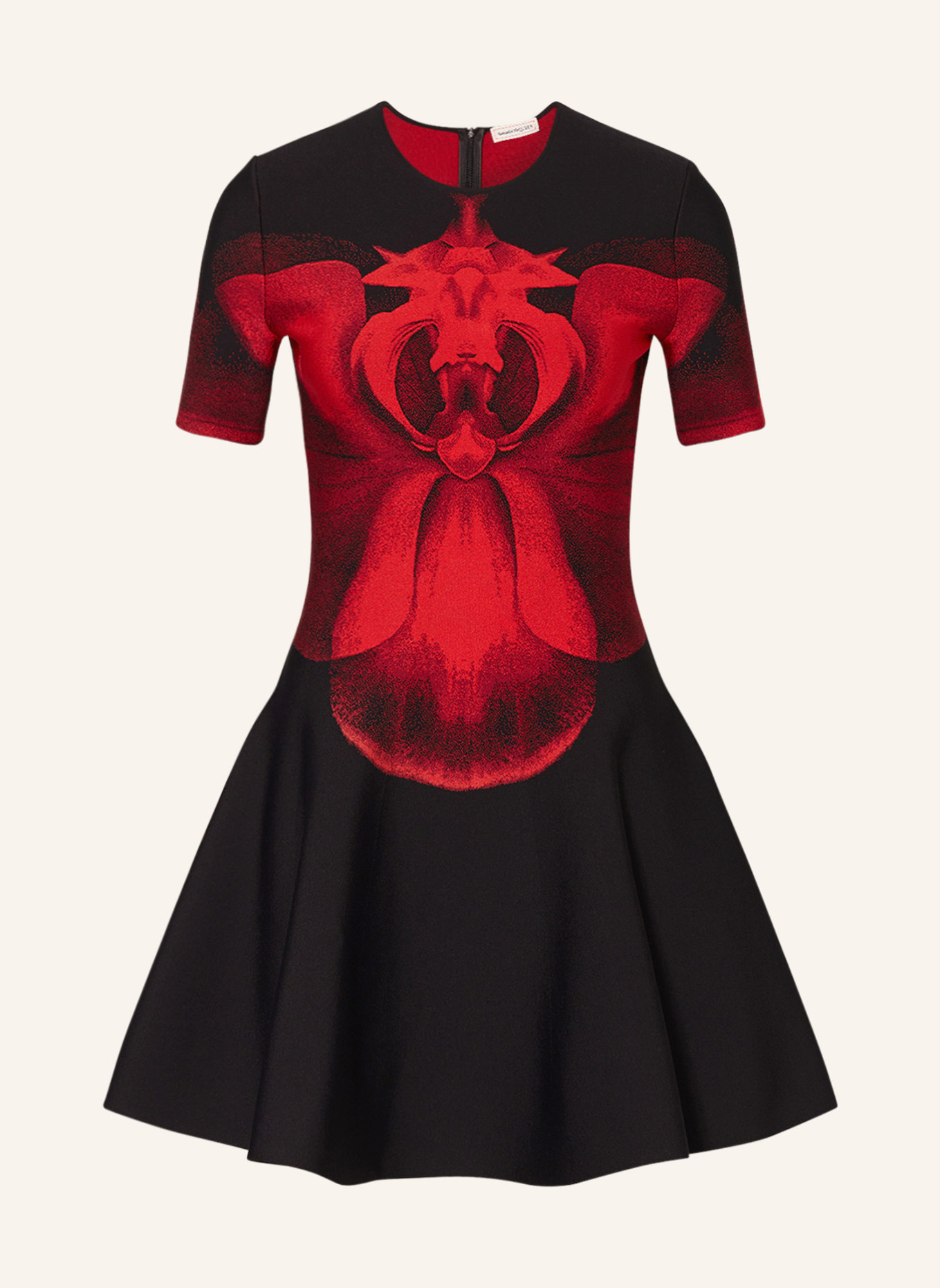 Alexander McQUEEN Dress, Color: RED/ BLACK (Image 1)