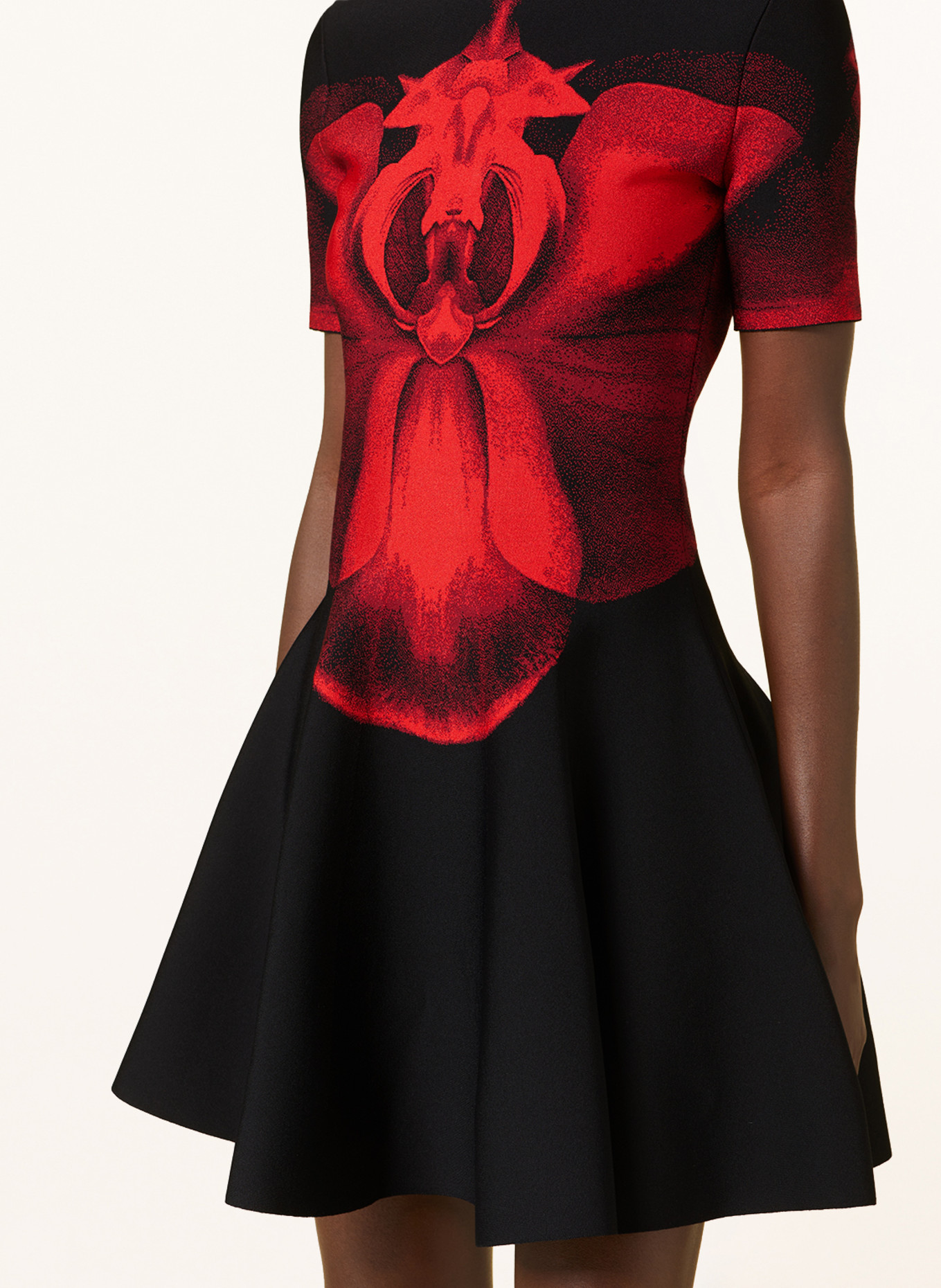 Alexander McQUEEN Dress, Color: RED/ BLACK (Image 5)