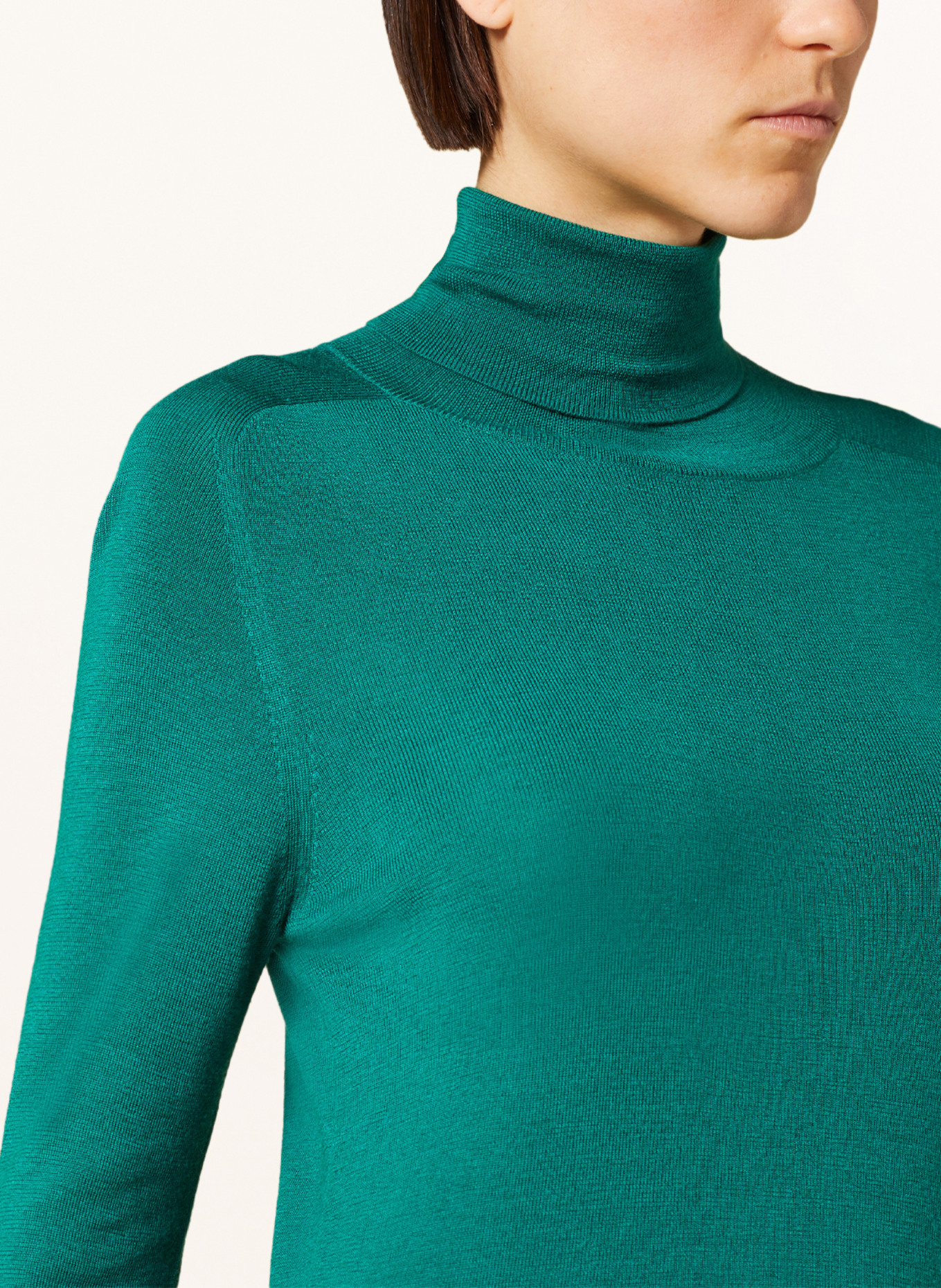 windsor. Turtleneck sweater, Color: GREEN (Image 4)