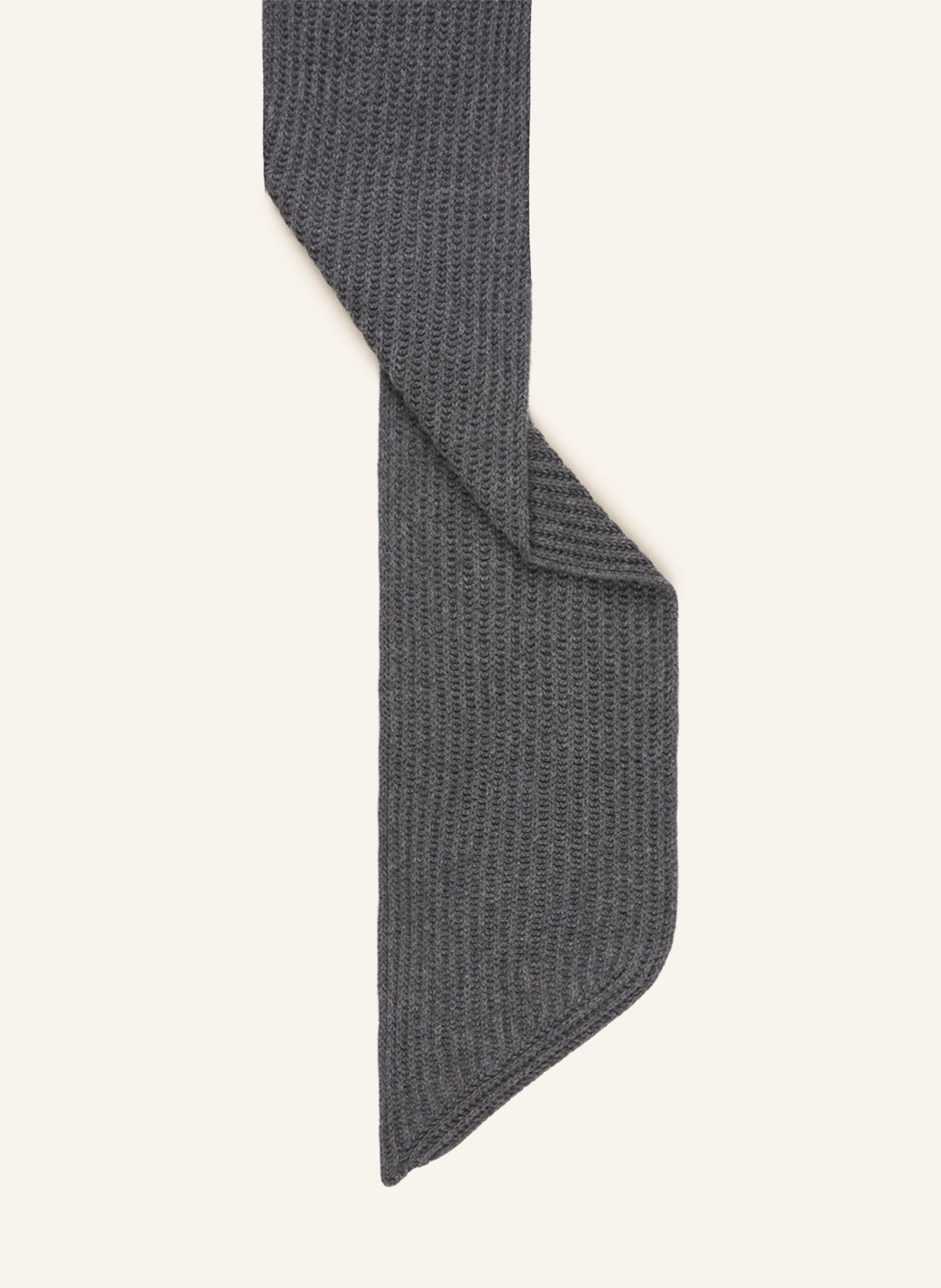 windsor. Scarf with cashmere, Color: GRAY (Image 2)
