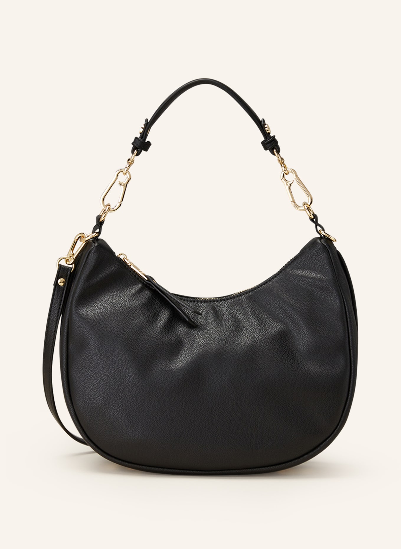 STEVE MADDEN Hobo bag BSTYLIN, Color: BLACK/ GOLD (Image 1)