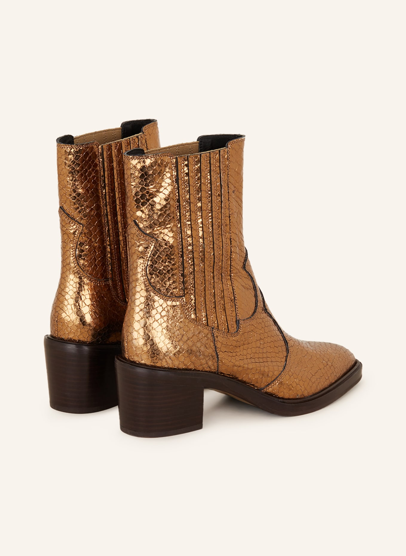 PONS QUINTANA Ankle boots MARIAN, Color: GOLD (Image 2)