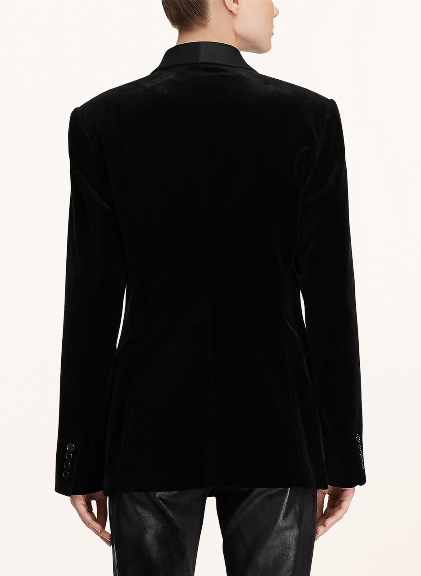 Lauren ralph lauren velvet sale blazer