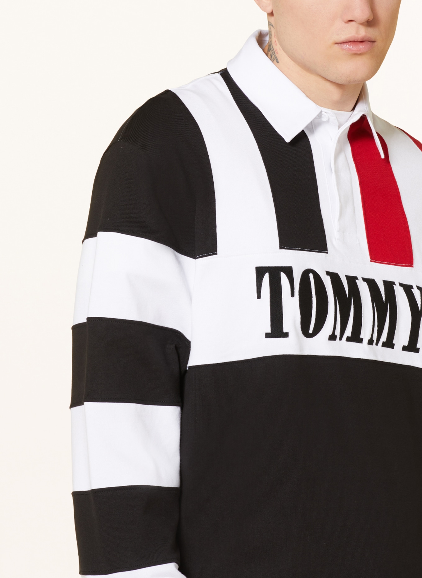 Tommy jeans deals rugby jumper