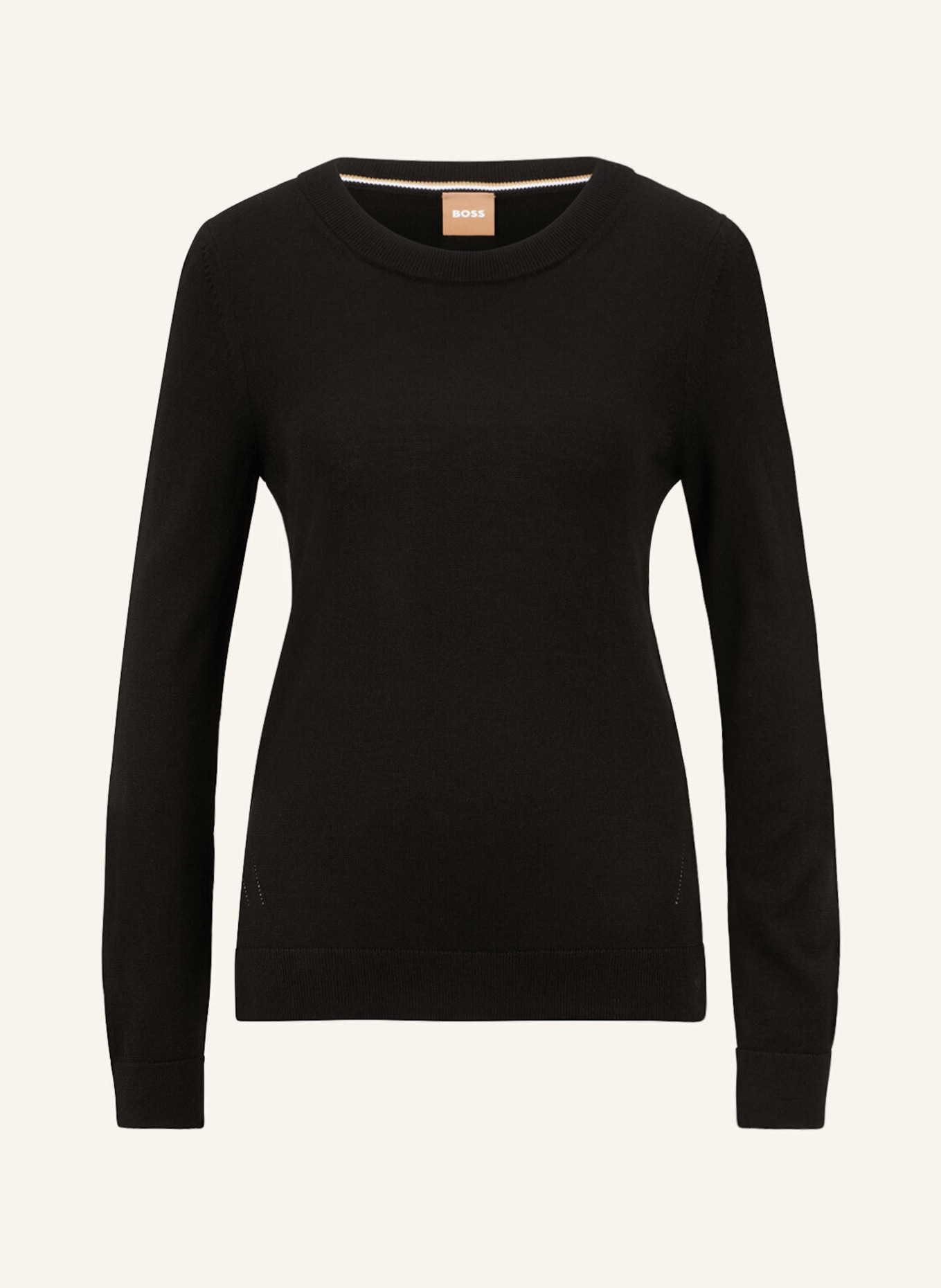 BOSS Sweater FEGANASI, Color: BLACK (Image 1)