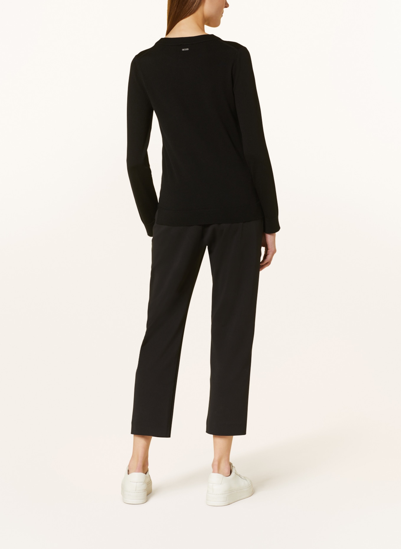 BOSS Sweater FEGANASI, Color: BLACK (Image 3)