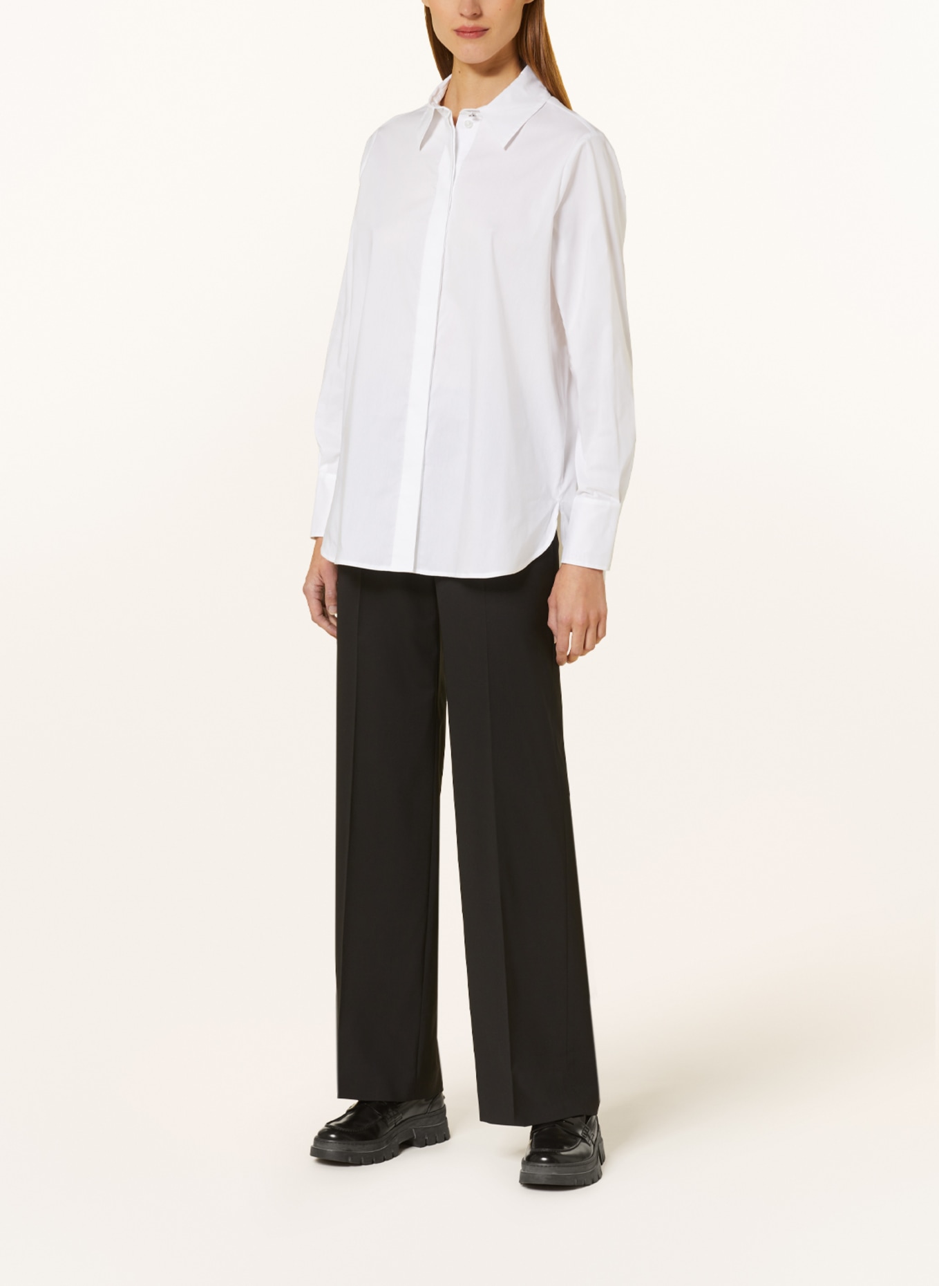 BOSS Shirt blouse BEPURA, Color: WHITE (Image 2)