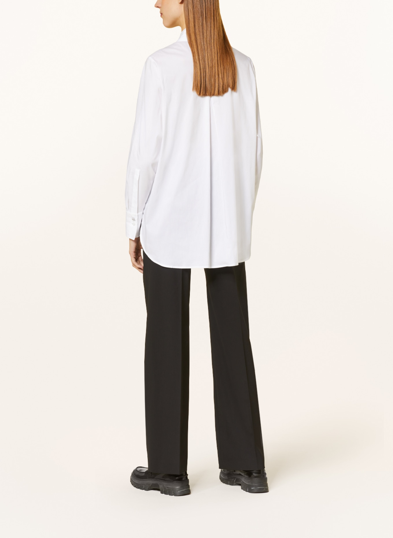 BOSS Shirt blouse BEPURA, Color: WHITE (Image 3)