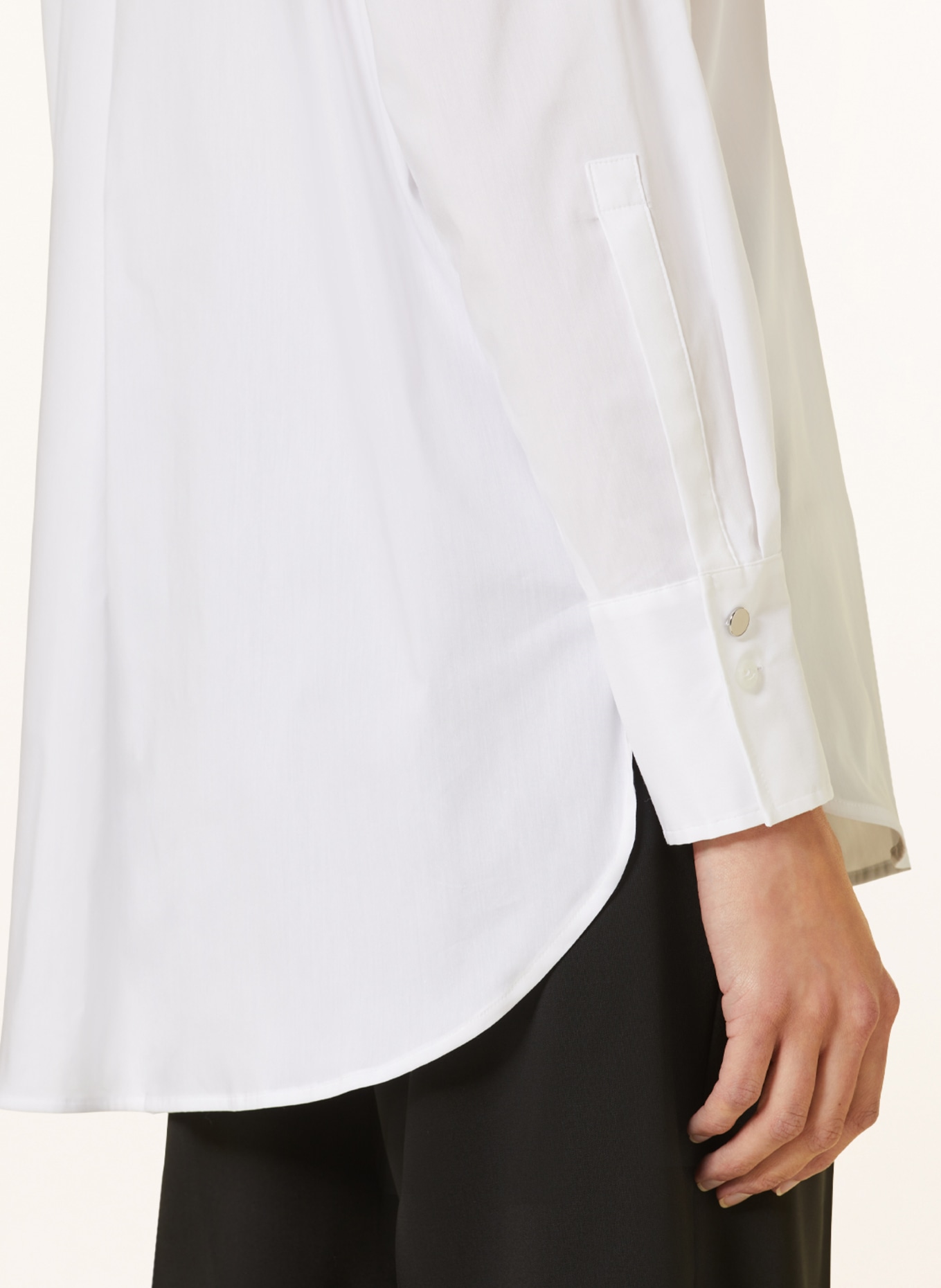 BOSS Shirt blouse BEPURA, Color: WHITE (Image 4)