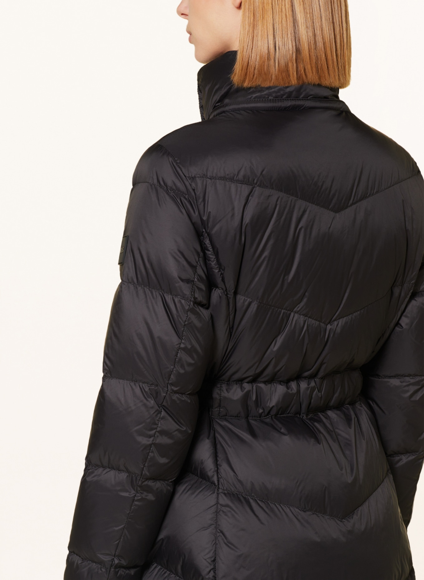 BOSS Down coat PAMAXI2 with detachable hood, Color: BLACK (Image 6)