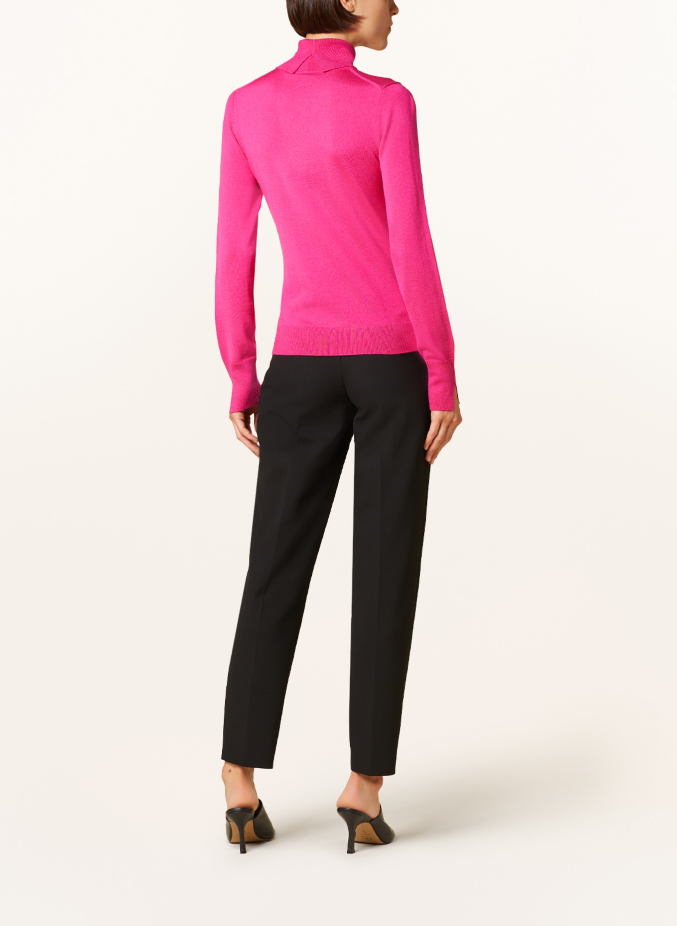 BOSS Turtleneck sweater FASECTA, Color: PINK (Image 3)