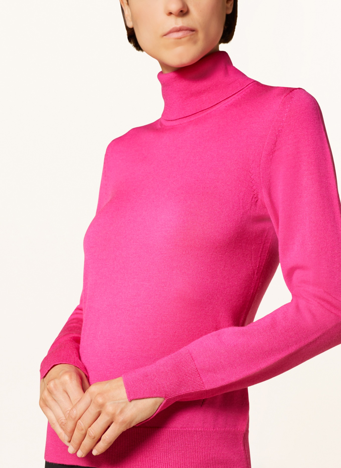 BOSS Turtleneck sweater FASECTA, Color: PINK (Image 4)