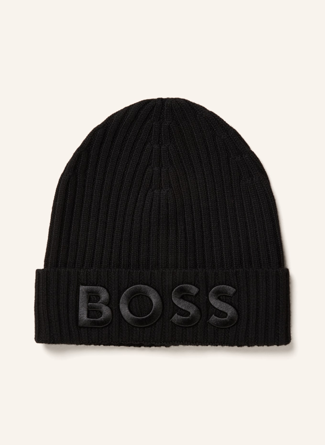 BOSS Mütze LARA: SCHWARZ