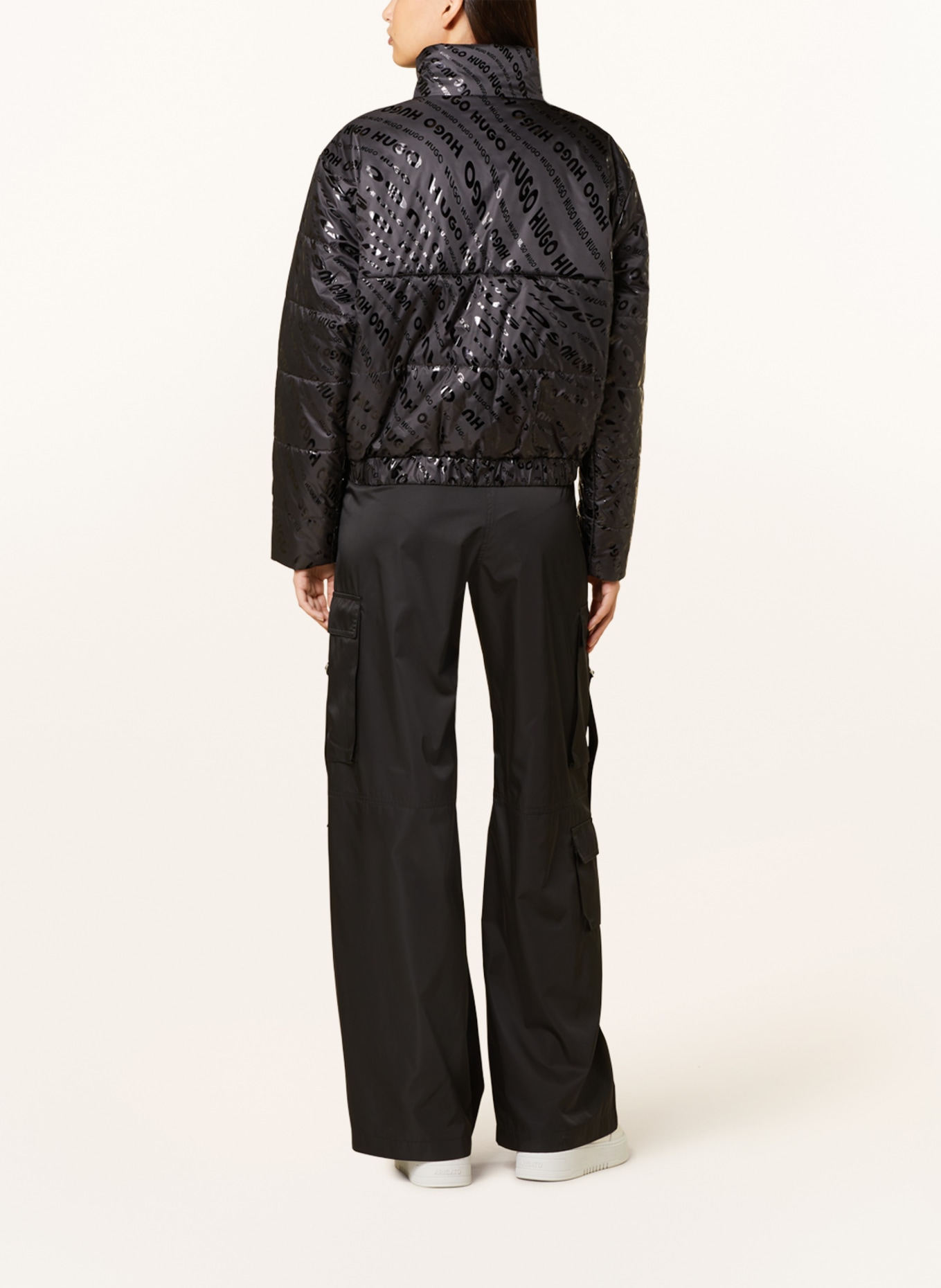 HUGO Quilted jacket FELARA, Color: BLACK (Image 3)