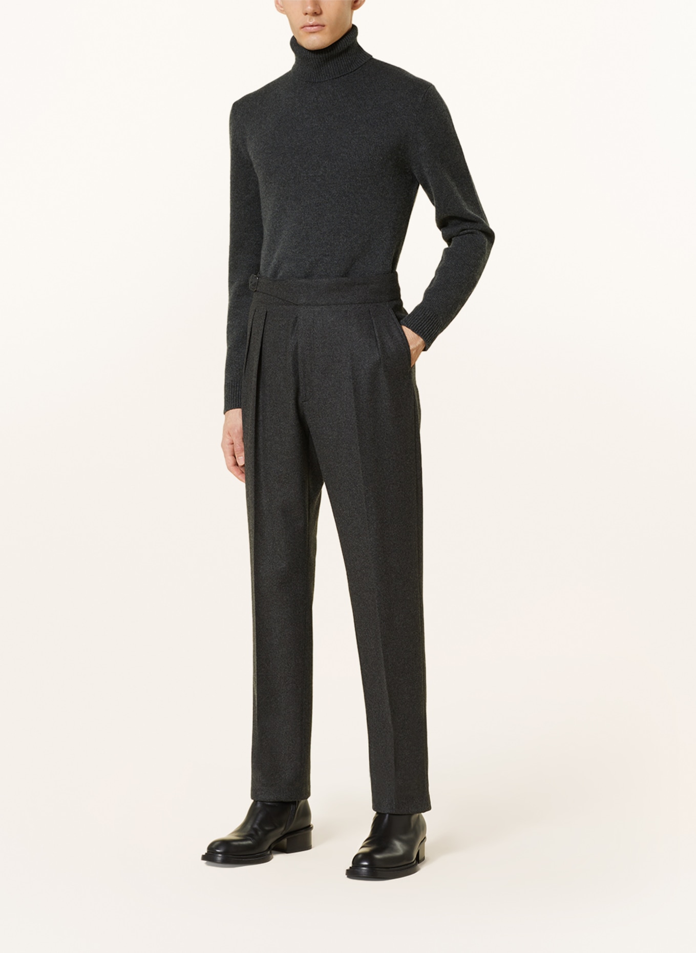 RALPH LAUREN PURPLE LABEL Turtleneck sweater in cashmere
