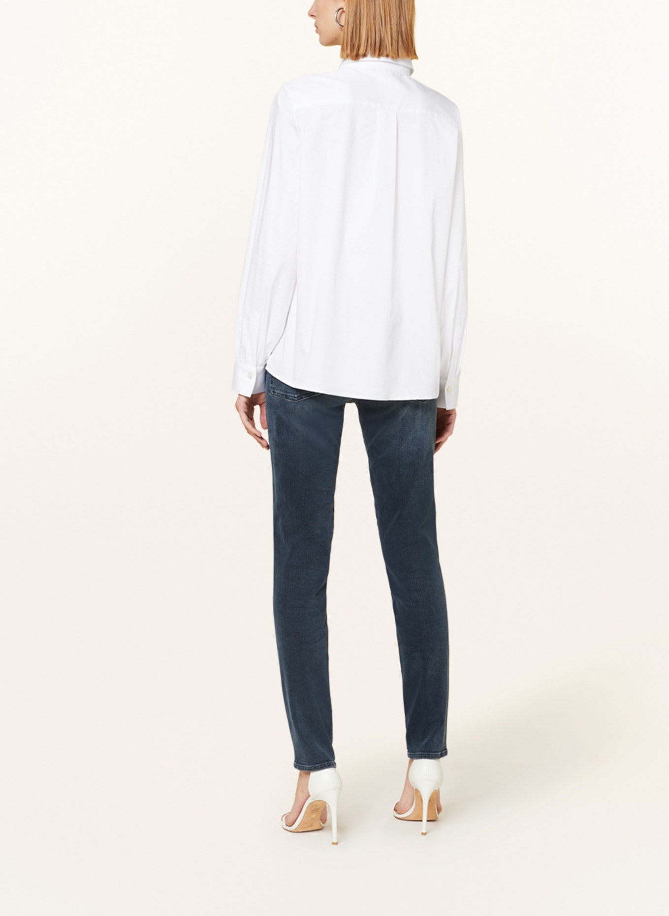 Soluzione Shirt blouse, Color: WHITE (Image 3)