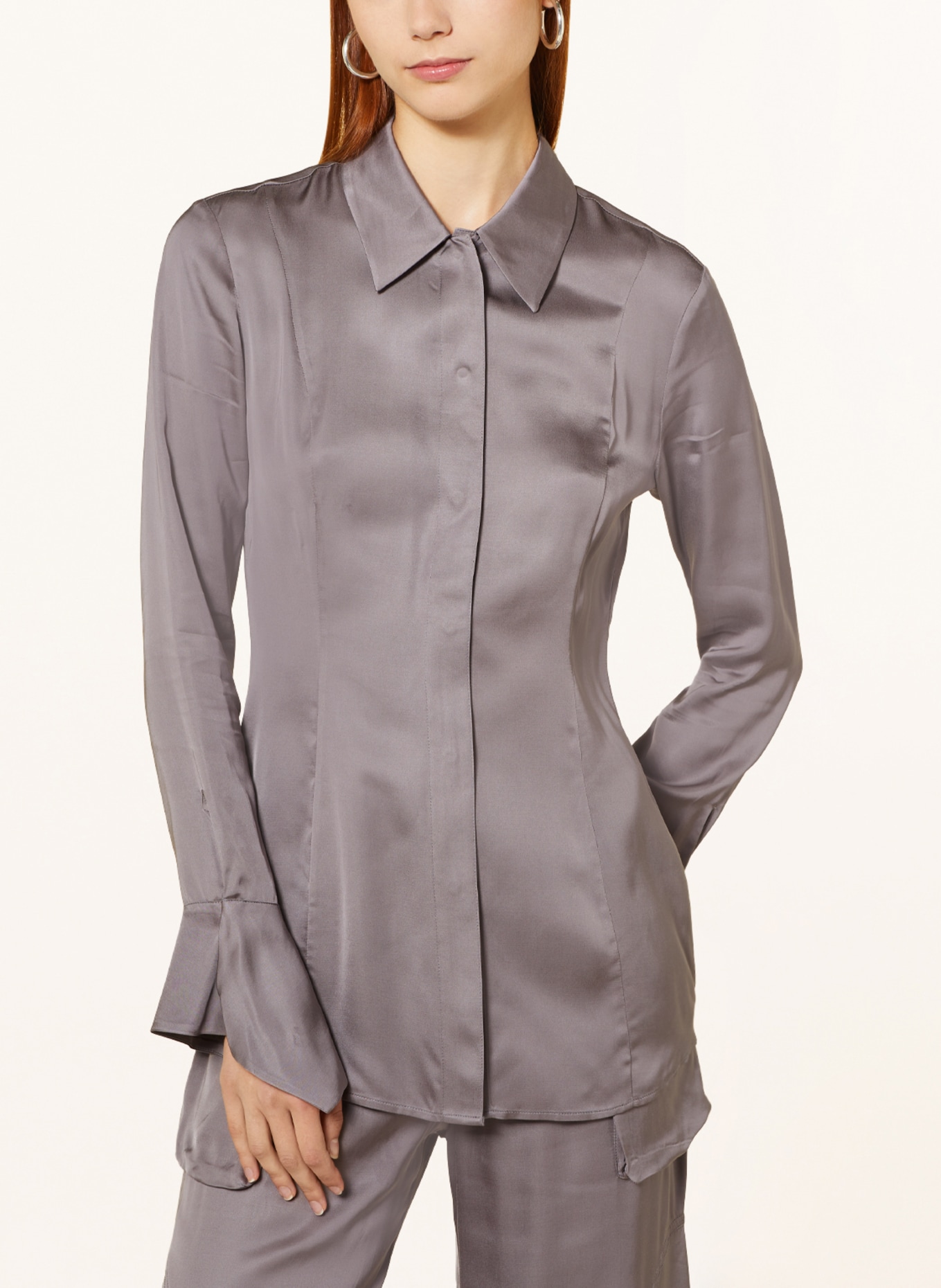 HOLZWEILER Shirt blouse YOUBIN, Color: PURPLE (Image 4)