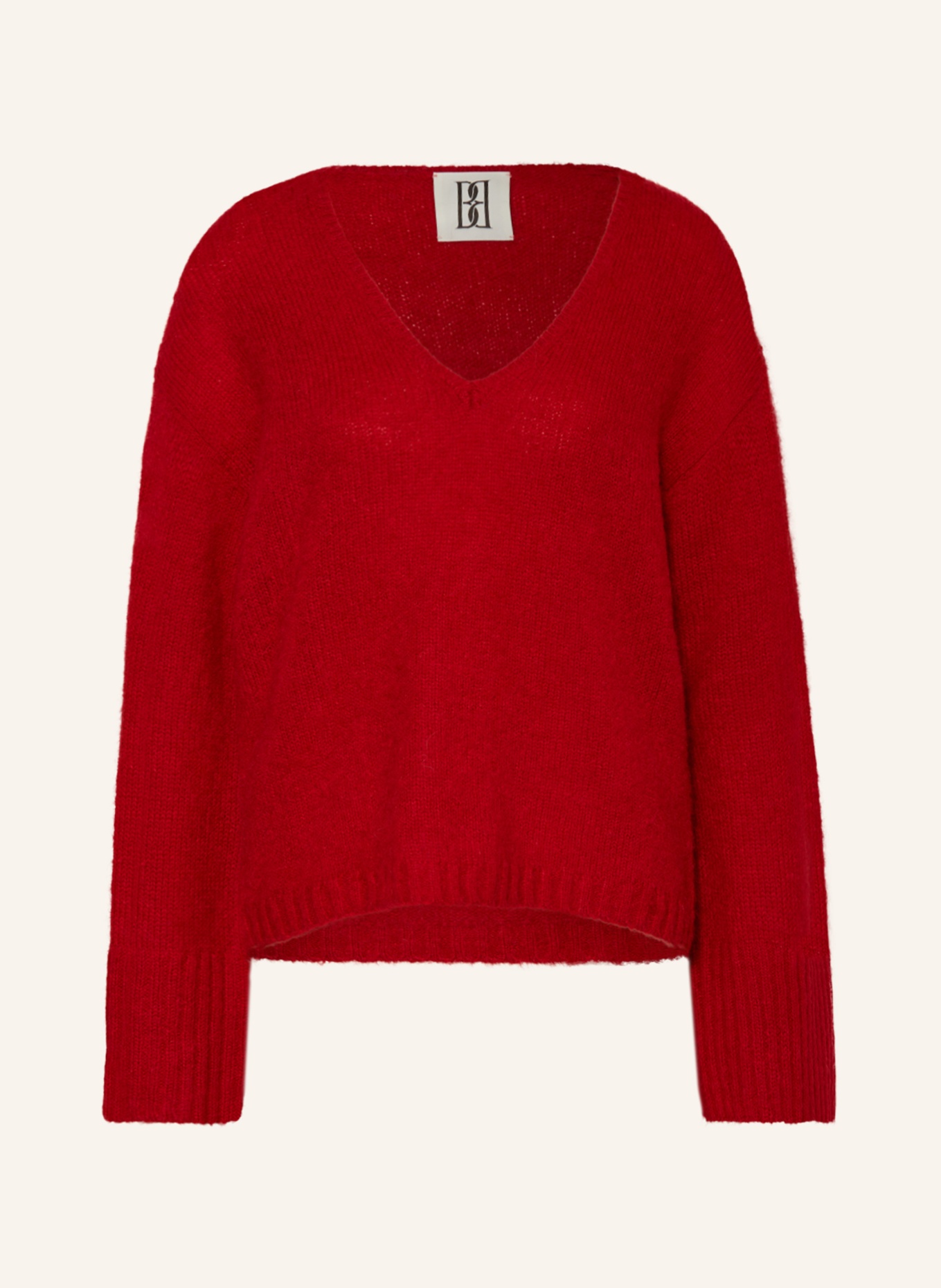 BY MALENE BIRGER Sweater CIMONE with mohair, Color: RED (Image 1)