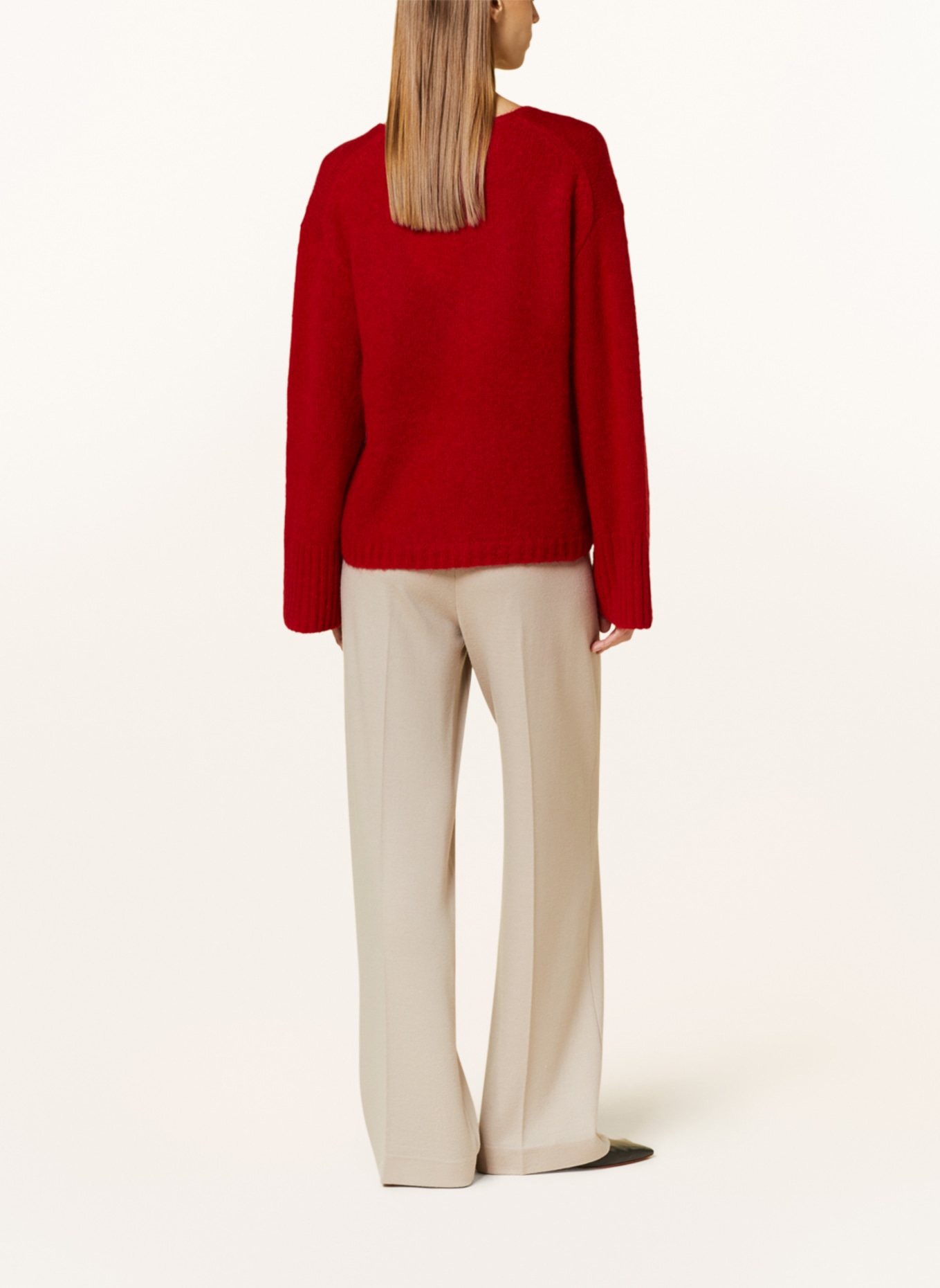 BY MALENE BIRGER Sweater CIMONE with mohair, Color: RED (Image 3)