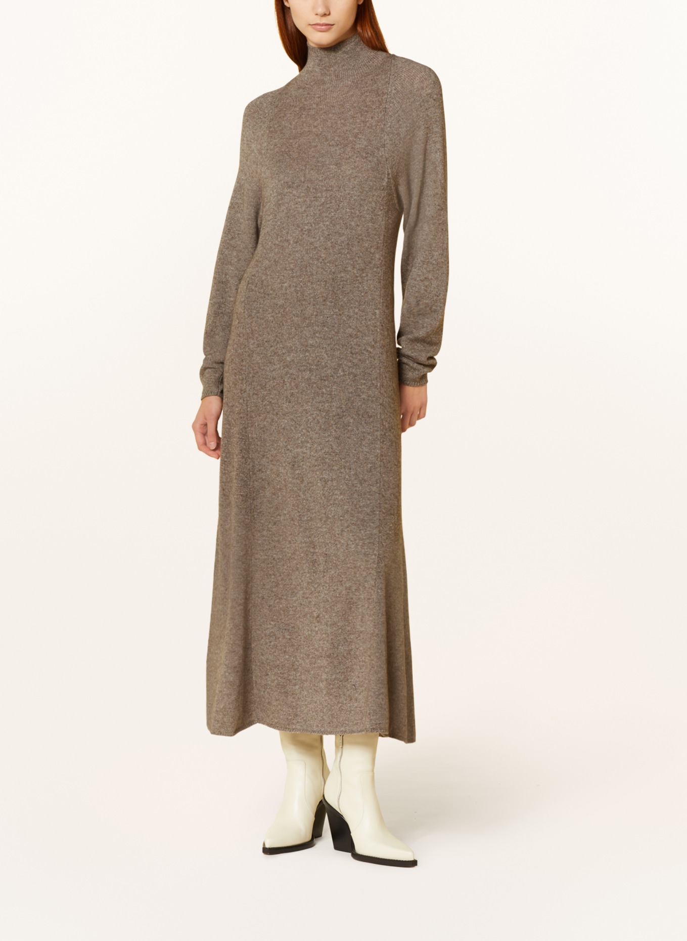BY MALENE BIRGER Knit dress SAIGE, Color: TAUPE (Image 2)