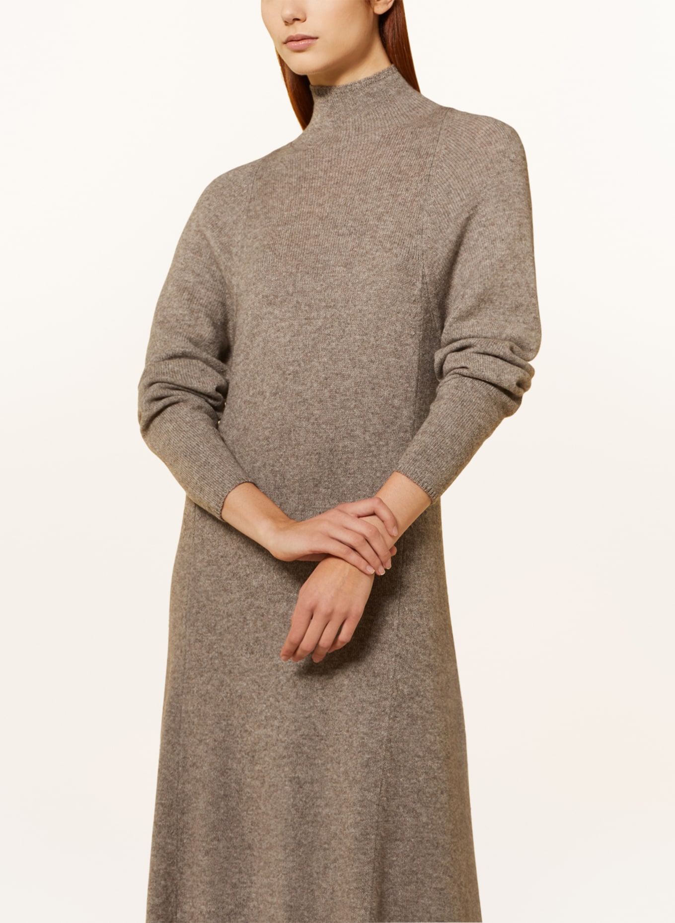 BY MALENE BIRGER Knit dress SAIGE, Color: TAUPE (Image 4)