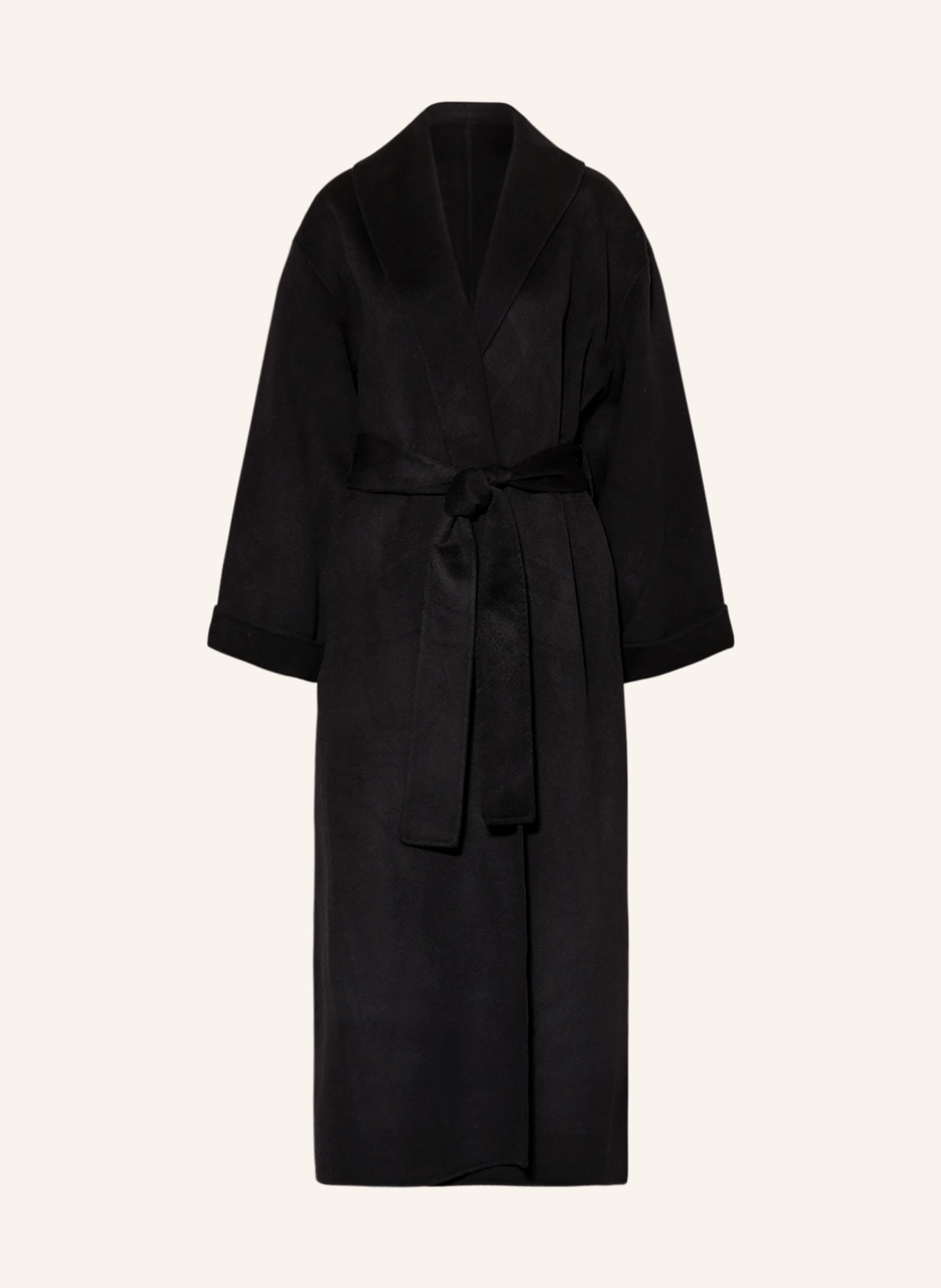 BY MALENE BIRGER Wool coat TRULLEM, Color: BLACK (Image 1)