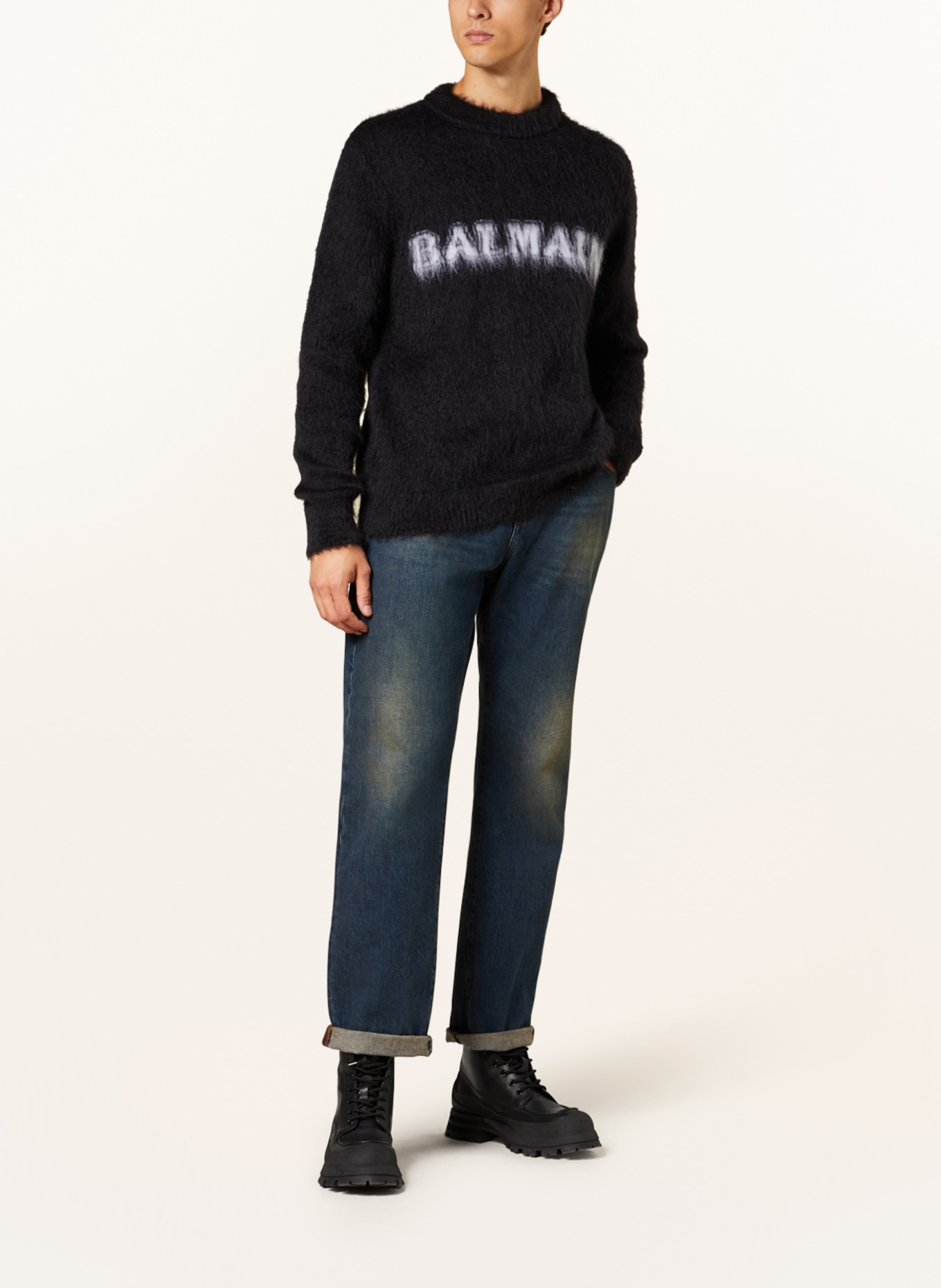 BALMAIN Jeans regular fit, Color: SGS BLEU JEAN (Image 2)