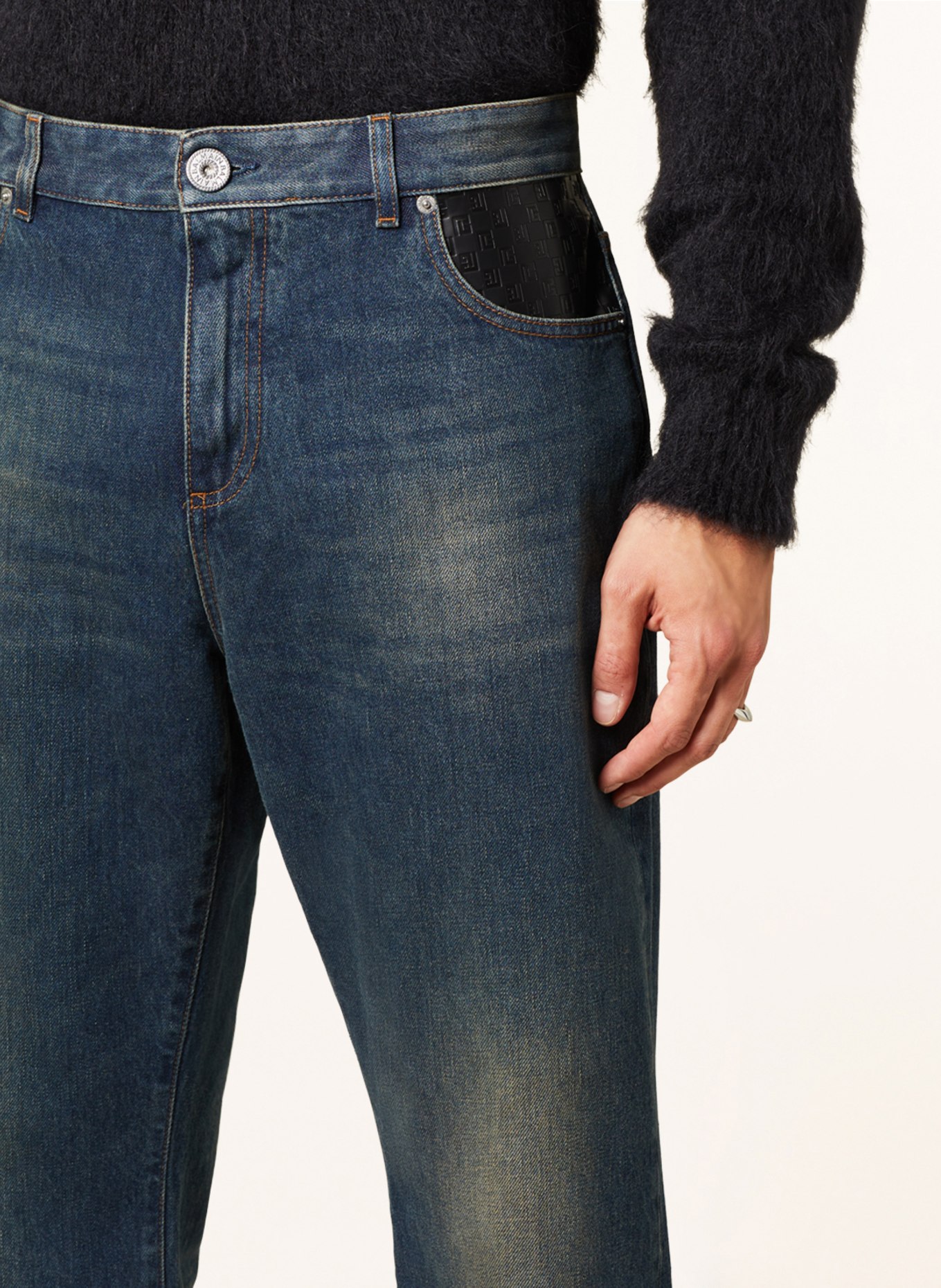 BALMAIN Jeans regular fit, Color: SGS BLEU JEAN (Image 6)