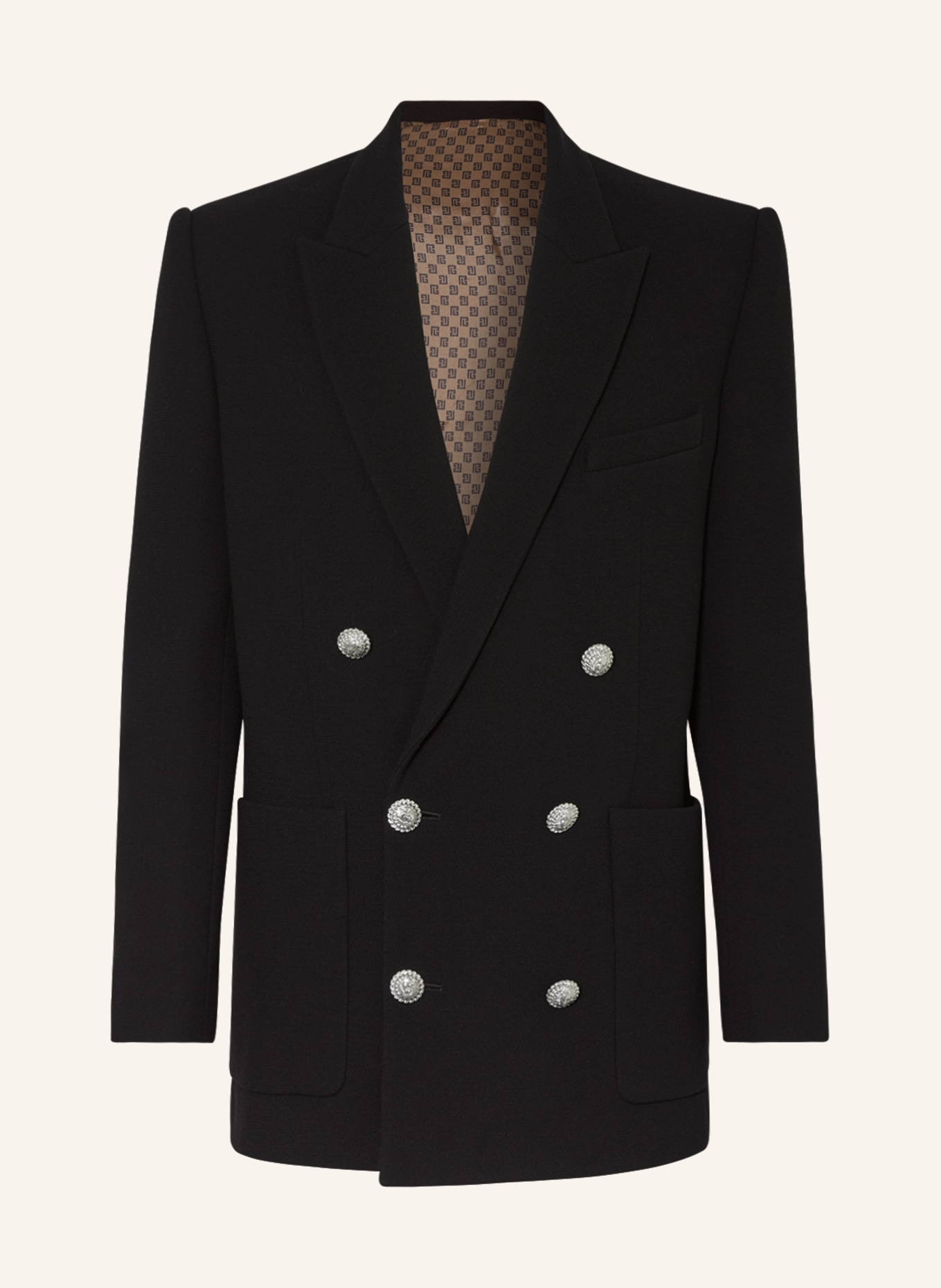 BALMAIN Suit jacket regular fit, Color: BLACK (Image 1)