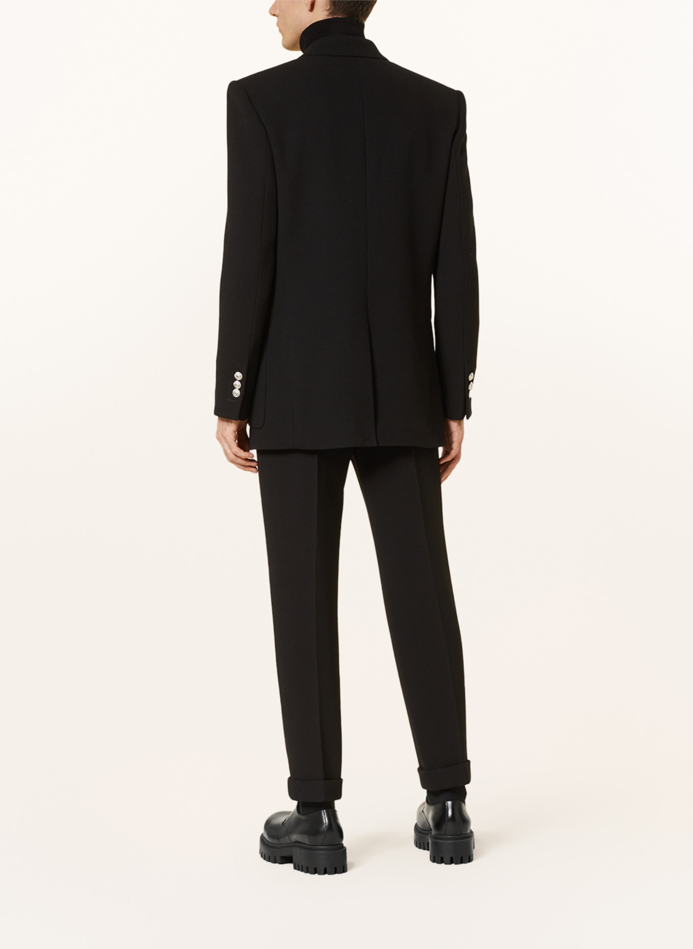 BALMAIN Suit jacket regular fit, Color: BLACK (Image 3)
