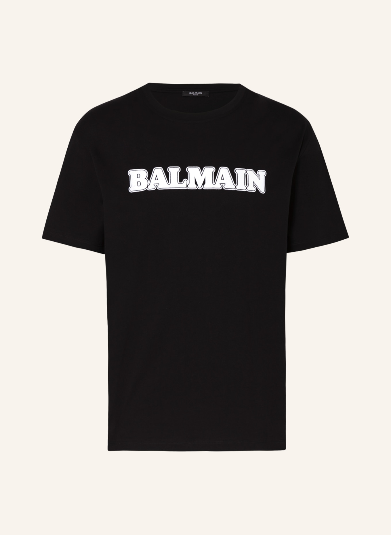 BALMAIN T-shirt, Kolor: CZARNY/ BIAŁY (Obrazek 1)