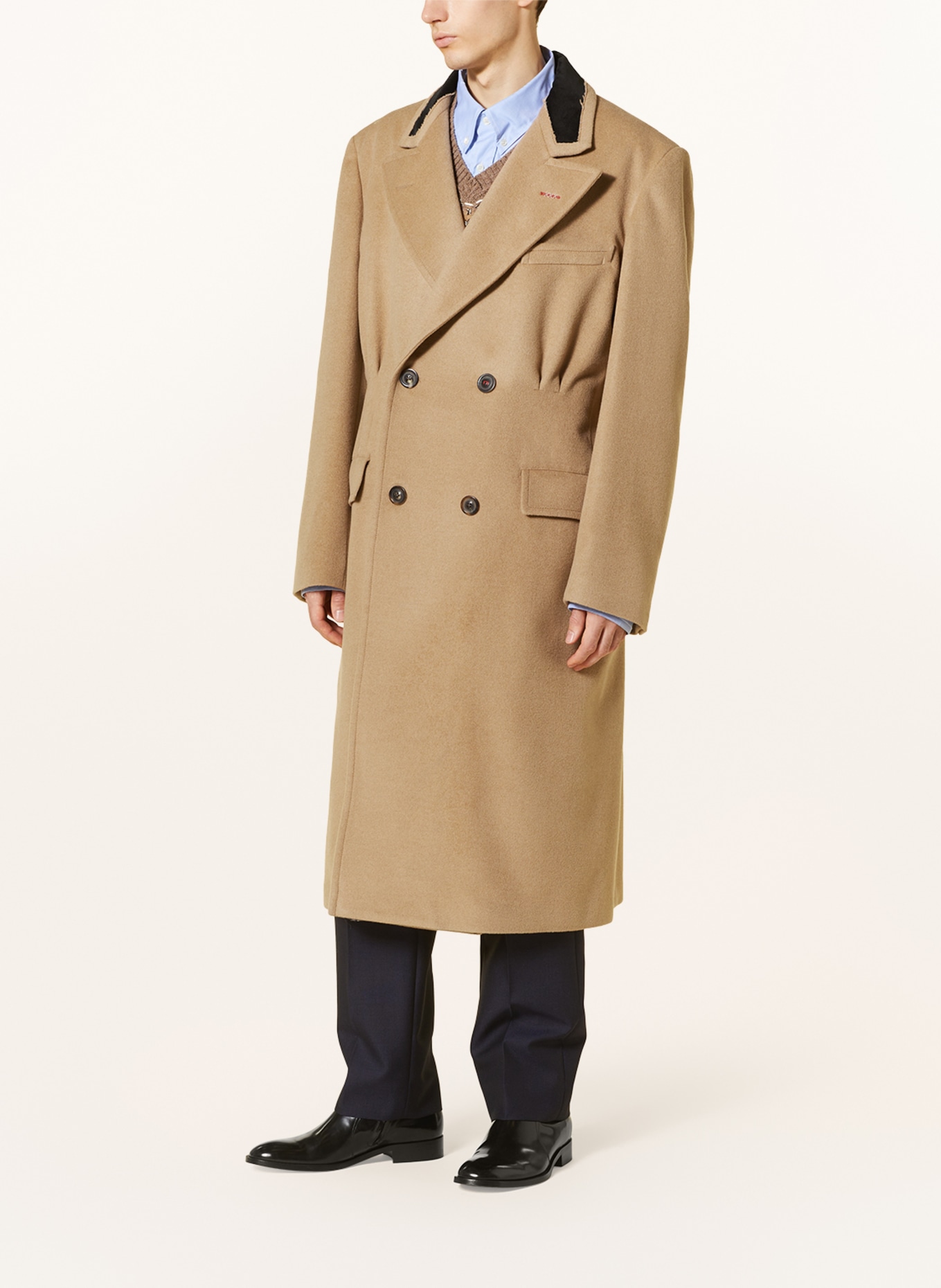 Maison Margiela Oversized coat, Color: CAMEL (Image 2)