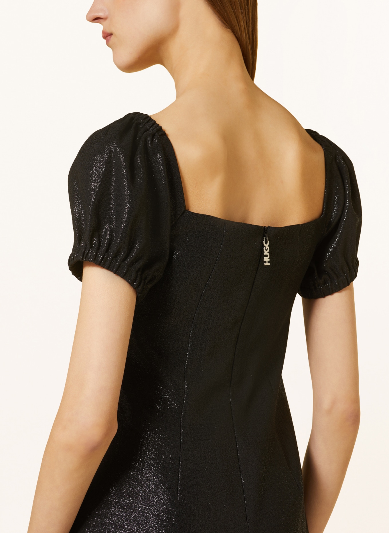 HUGO Dress KULEVE, Color: BLACK (Image 4)