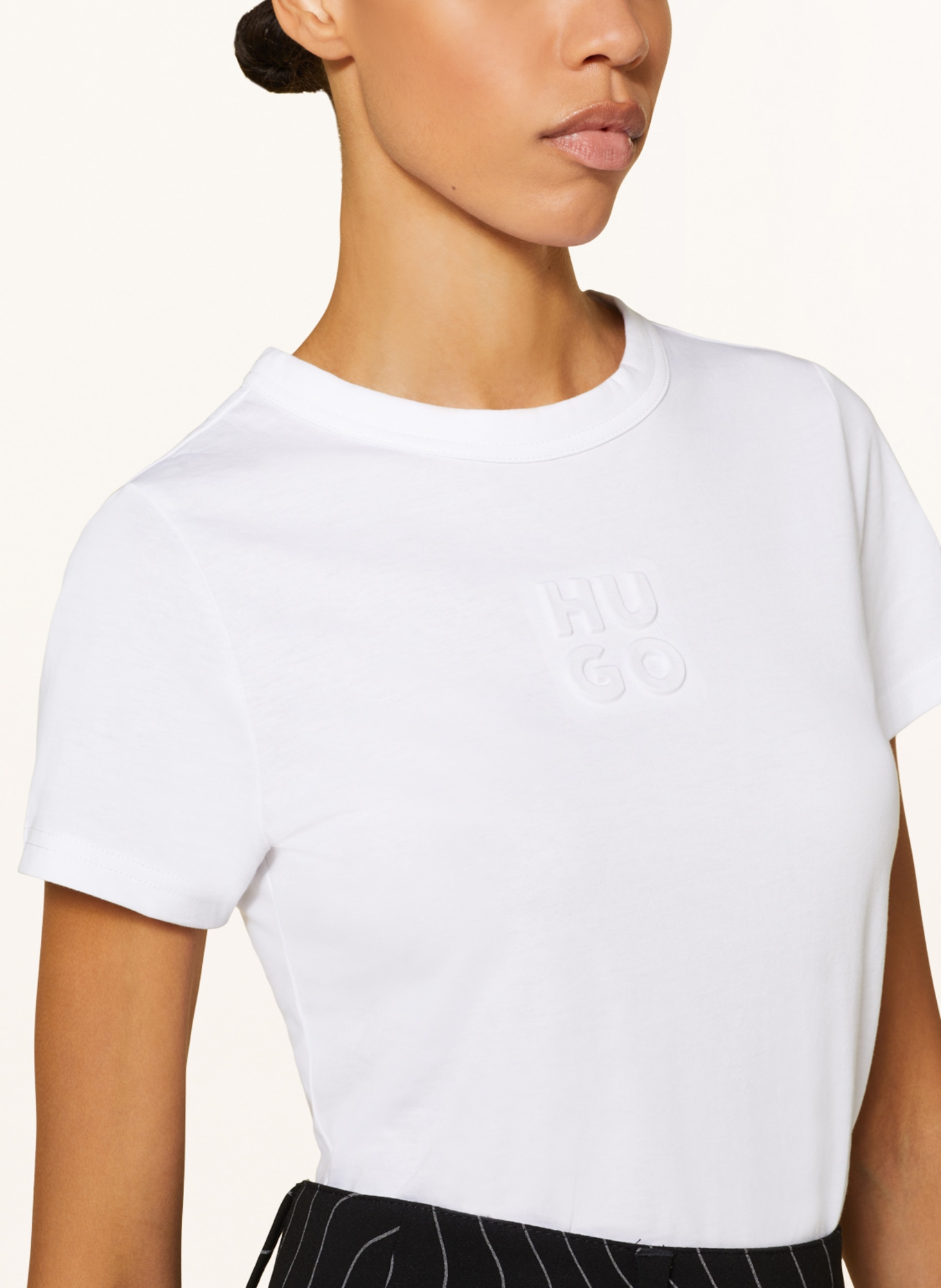 HUGO T-shirt, Color: WHITE (Image 4)