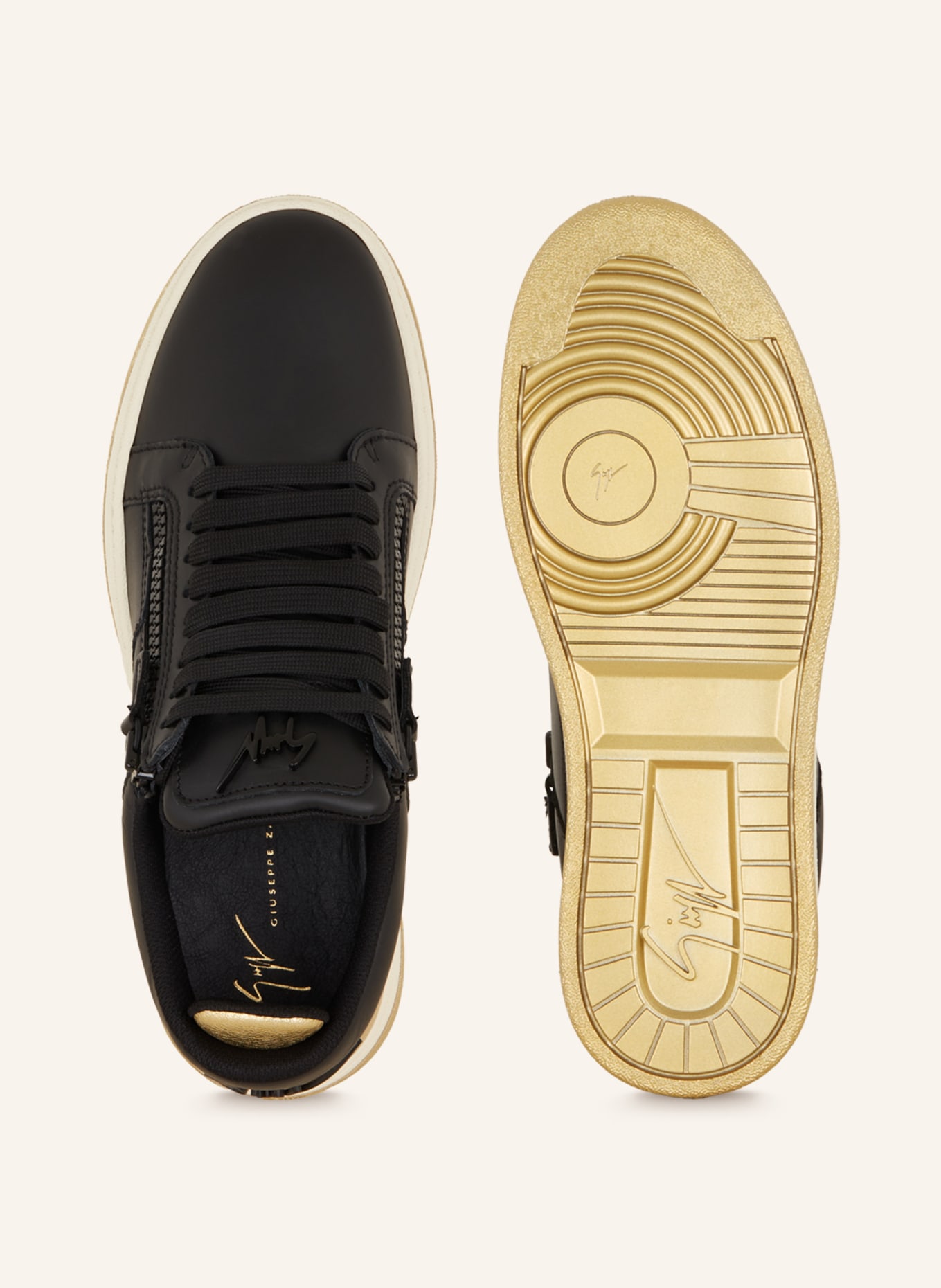 Giuseppe zanotti white online gold