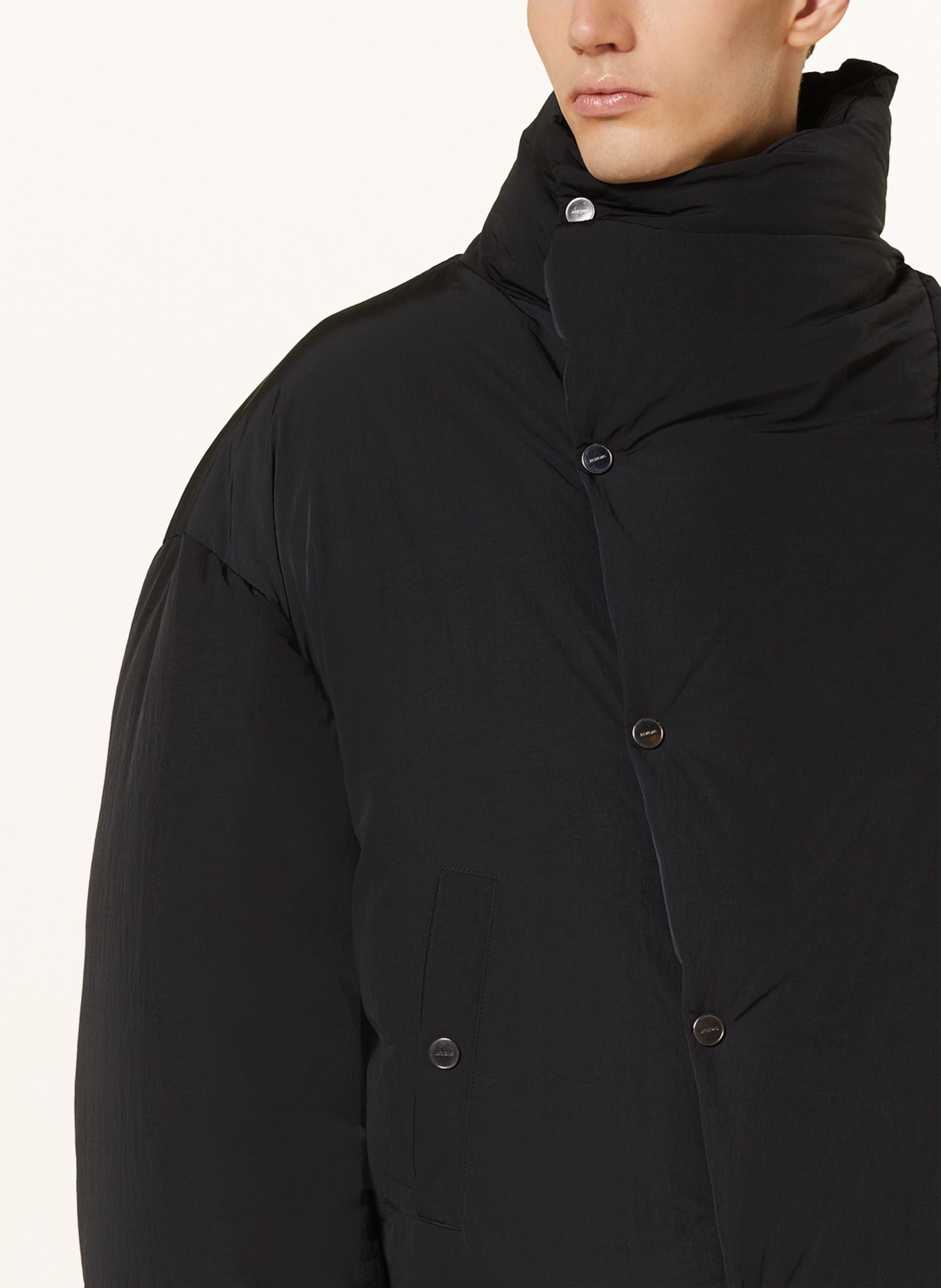 JACQUEMUS Quilted jacket LA DOUDOUNE COCO, Color: BLACK (Image 4)