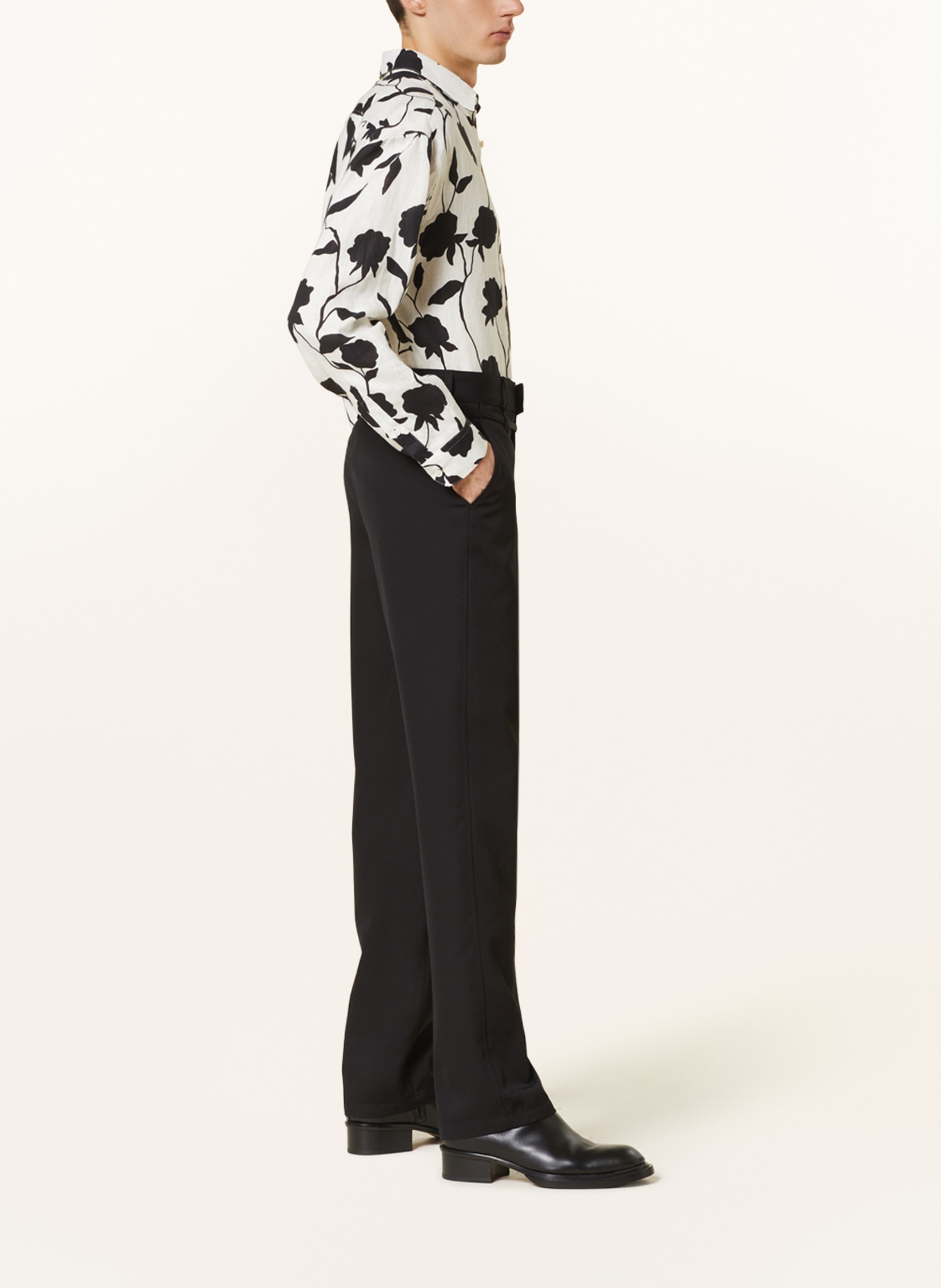 JACQUEMUS Suit trousers LE PANTALON PICCINNI regular fit, Color: BLACK (Image 5)
