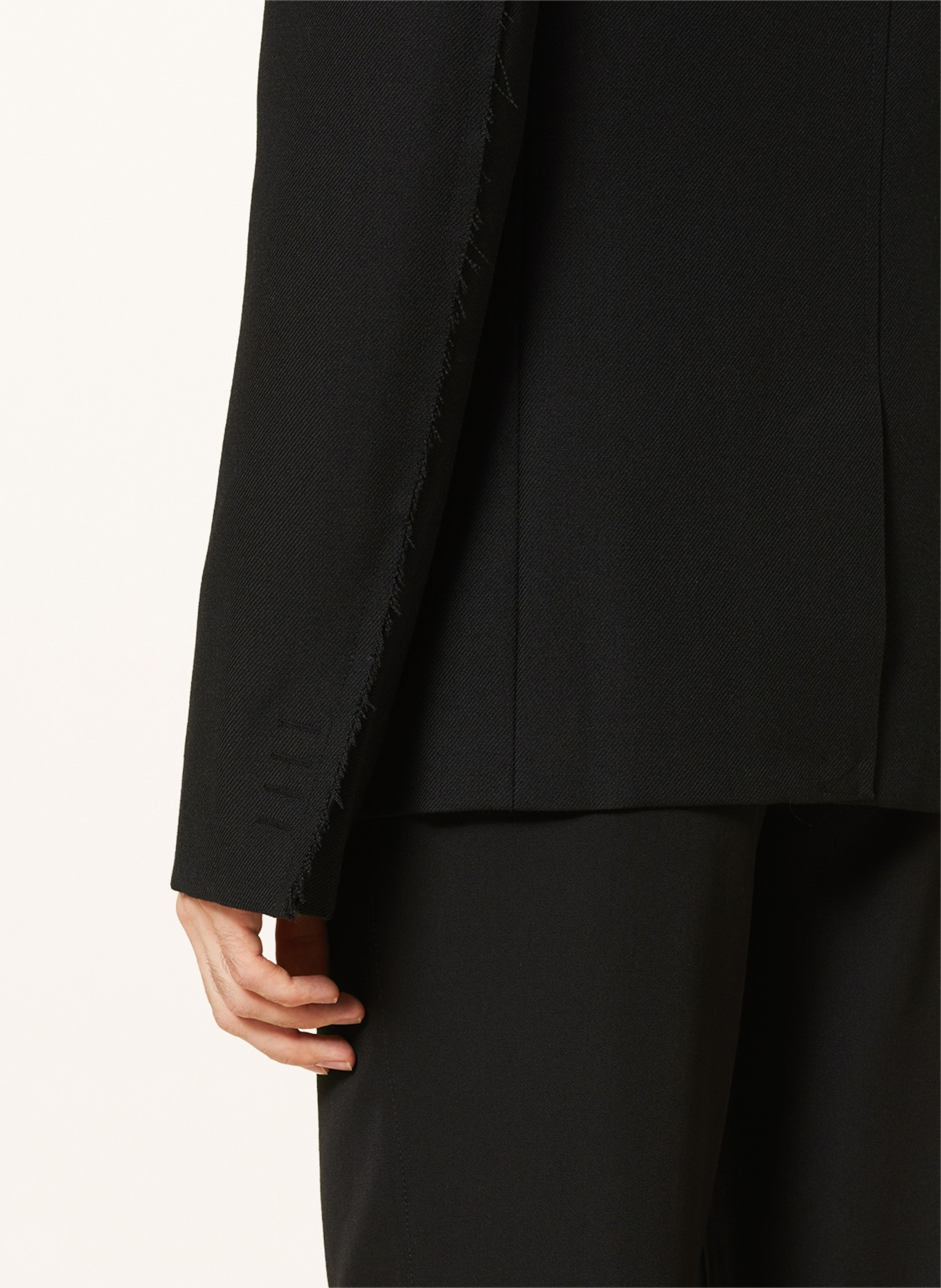 JACQUEMUS Suit jacket LA VESTE DISGREGHI extra slim fit, Color: BLACK (Image 6)