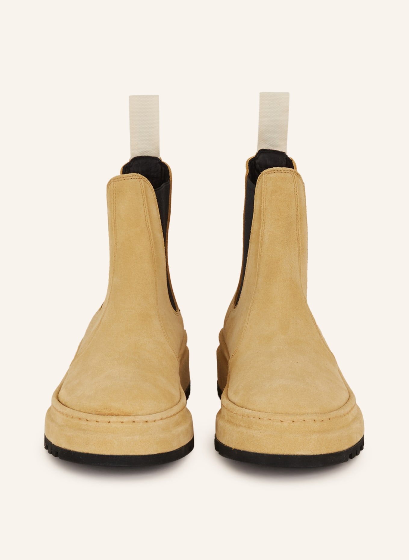 JACQUEMUS Chelsea boots, Color: BEIGE (Image 3)