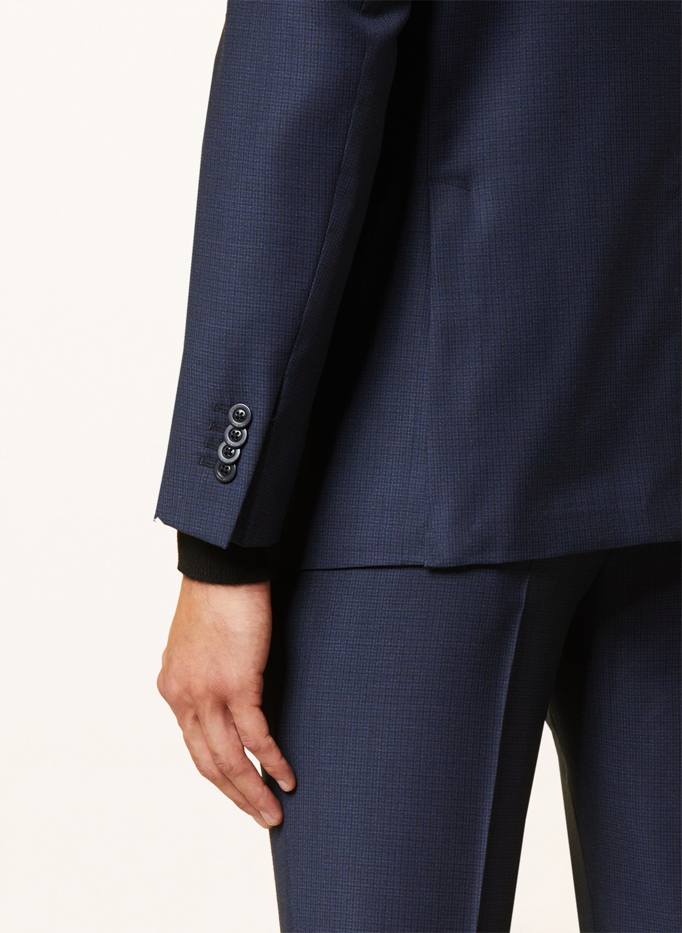 BOGLIOLI Suit Extra slim fit, Color: 780 NAVY (Image 6)