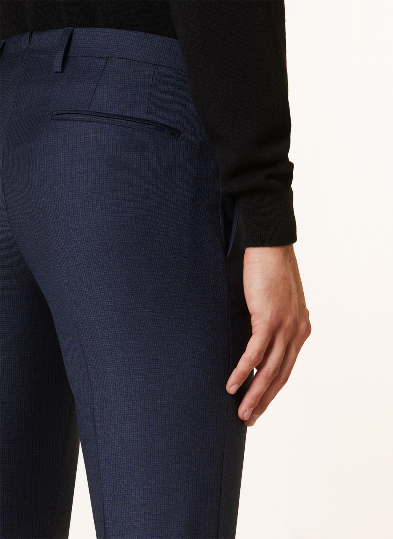 BOGLIOLI Suit Extra slim fit, Color: 780 NAVY (Image 7)