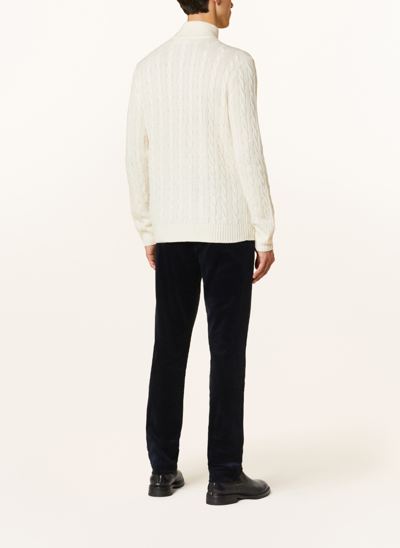 POLO RALPH LAUREN Half-zip sweater, Color: ECRU (Image 3)