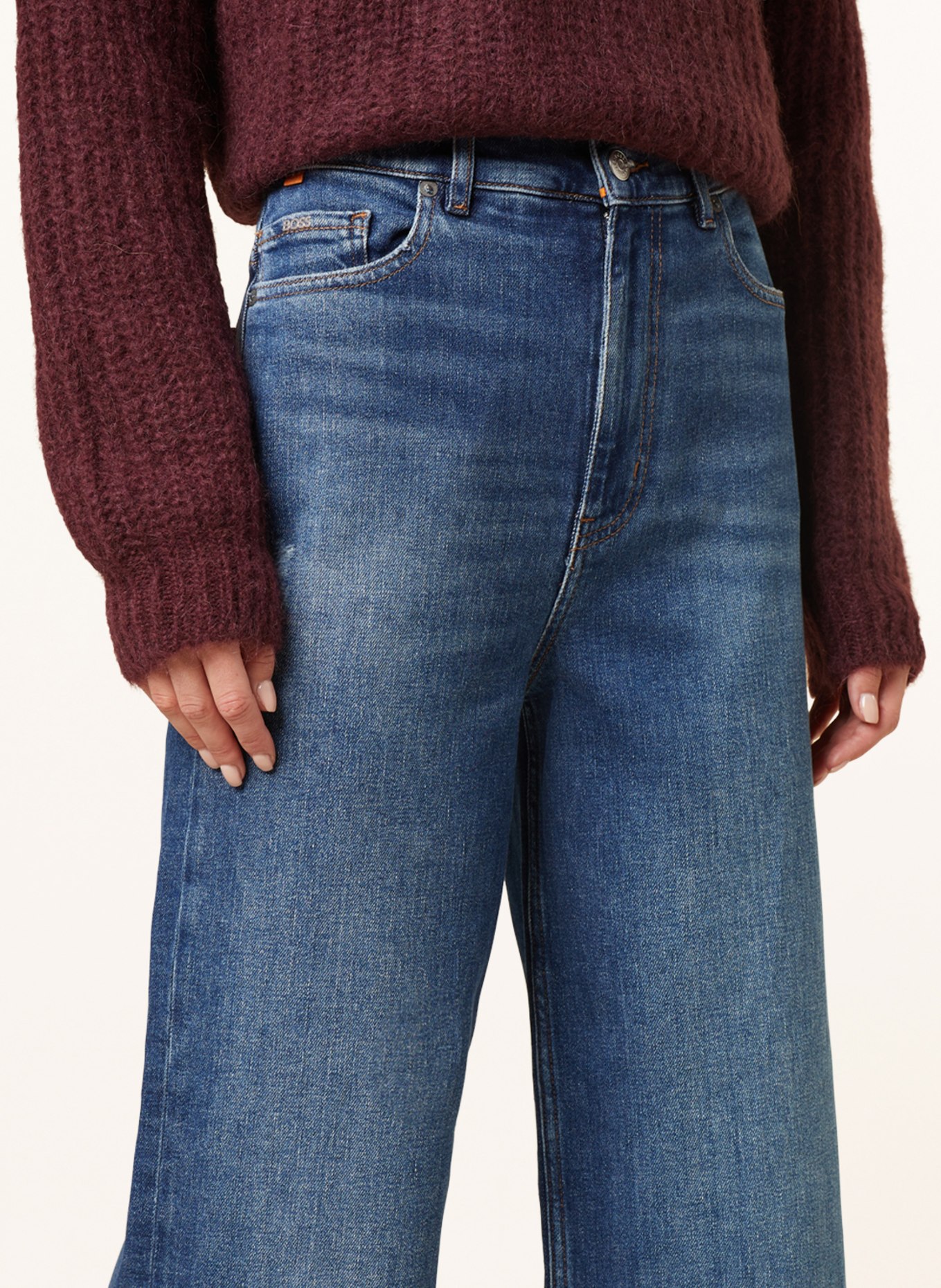 BOSS 7/8-Jeans MARLENE, Farbe: 410 NAVY (Bild 5)
