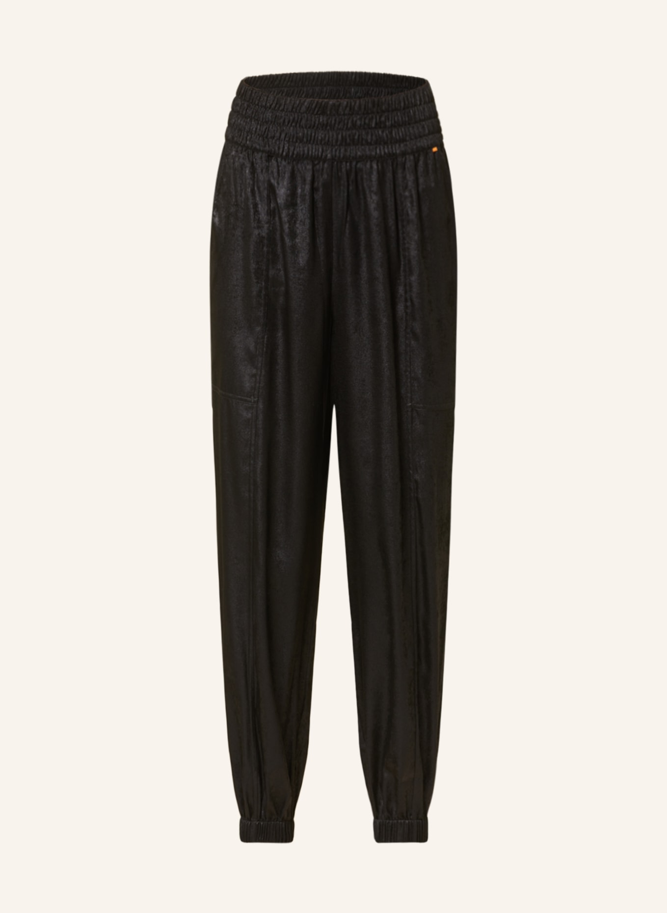 BOSS Trousers TINTA in jogger style, Color: BLACK (Image 1)
