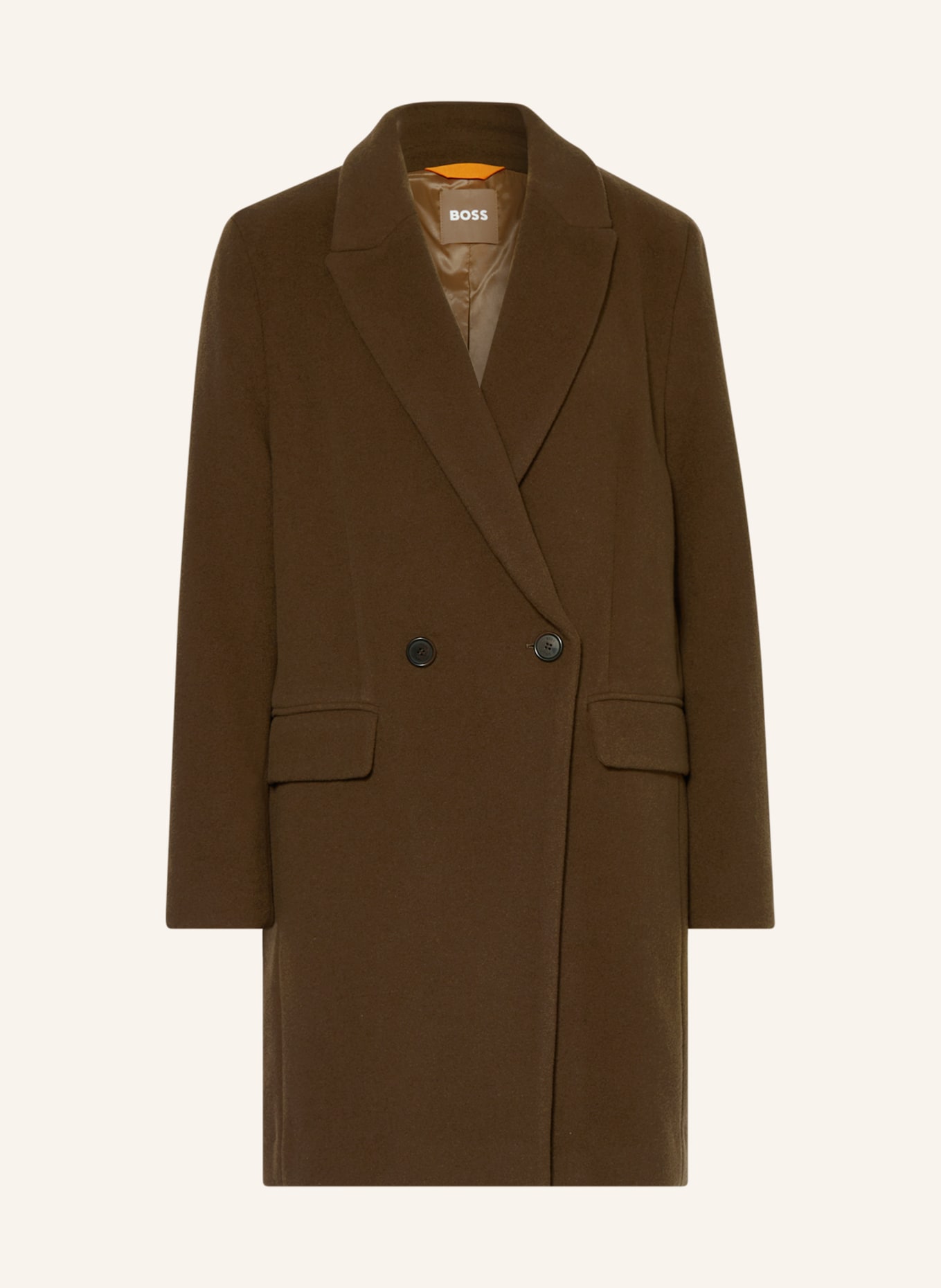BOSS Coat CATOP, Color: TAUPE (Image 1)