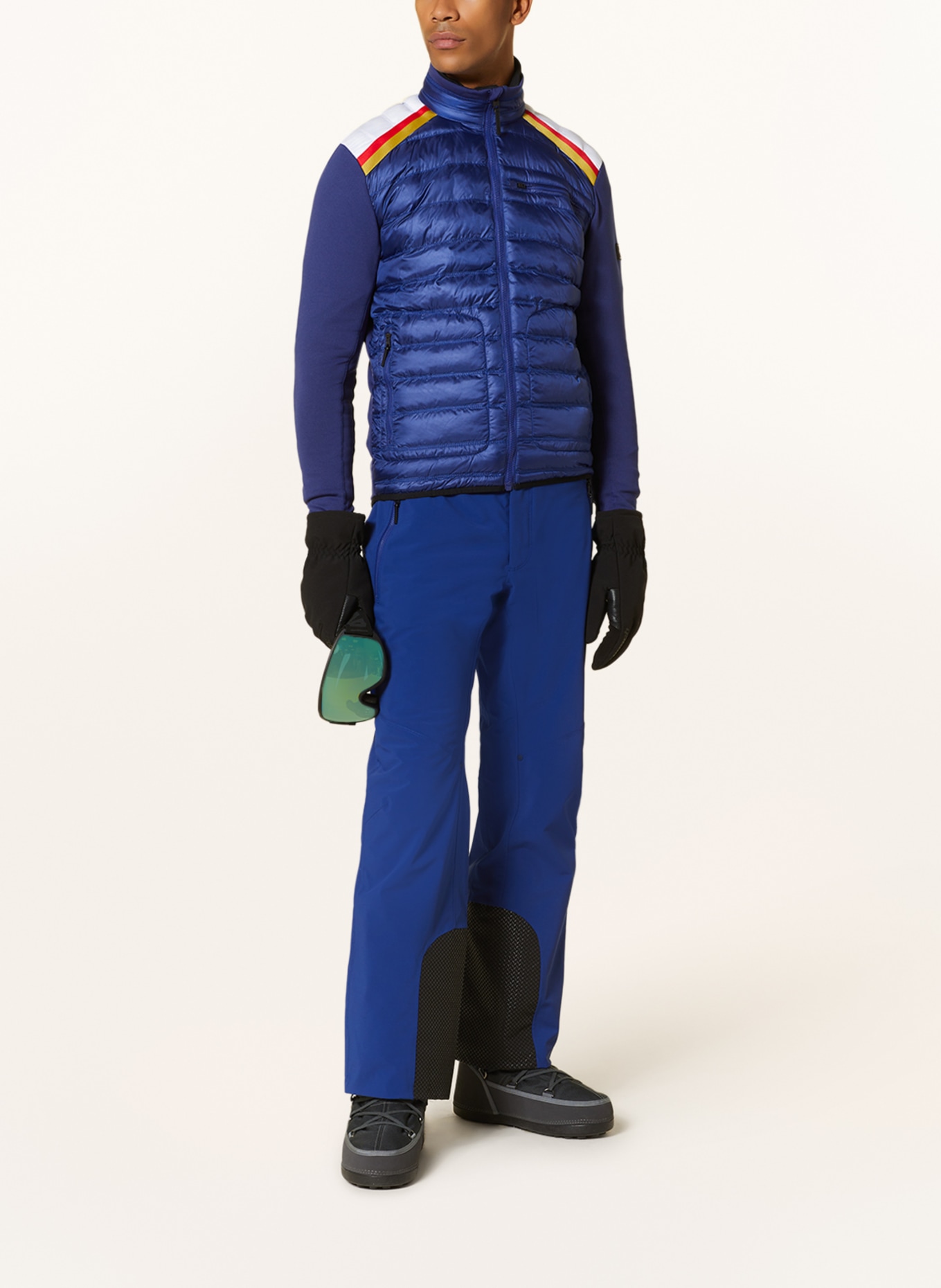 HEAD Mid-layer jacket PORSCHE, Color: DARK BLUE/ RED/ WHITE (Image 2)